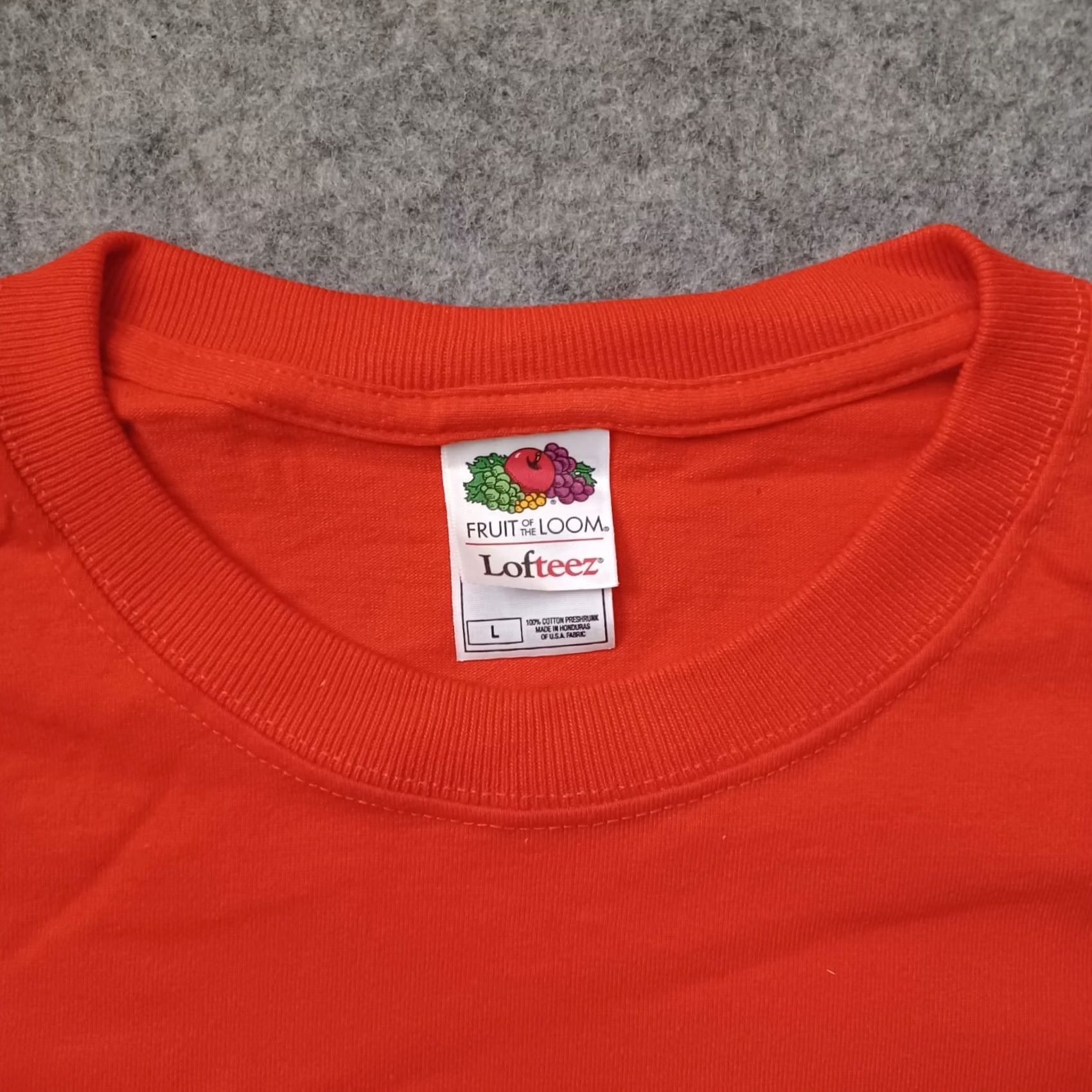 Fruit Of The Loom Nike Shirt Men's L Orange Logo Motorcycle Madness Santa Maria California 2004 USA Size US L / EU 52-54 / 3 - 6 Thumbnail