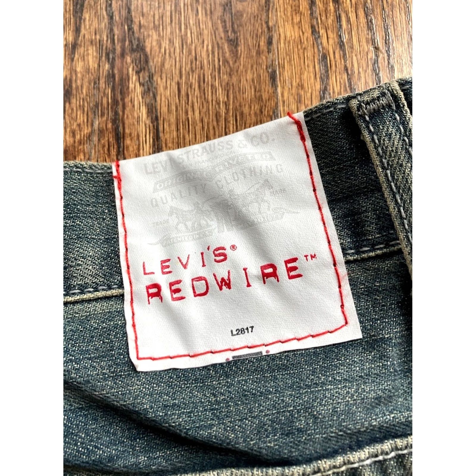 Levi's VINTAGE Levi's Jeans Mens 30x30 BLUE Straight 5-Pocket Denim Cotton 30 in Inseam Mens Size US 30 / EU 46 - 2 Thumbnail