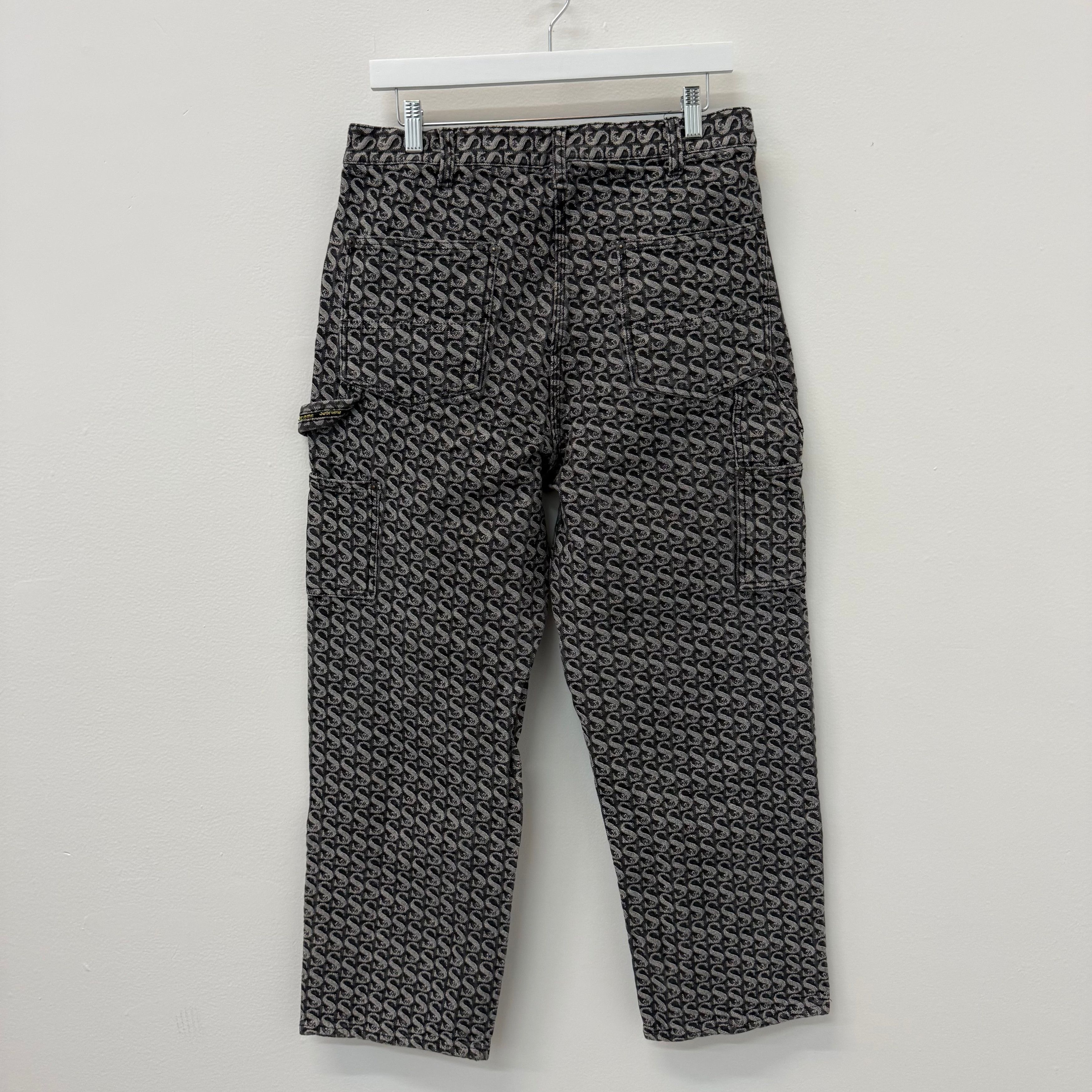 Supreme Supreme Monogram S Logo Carpenter Denim Jeans - Size 32 Size US 32 / EU 48 - 2 Thumbnail