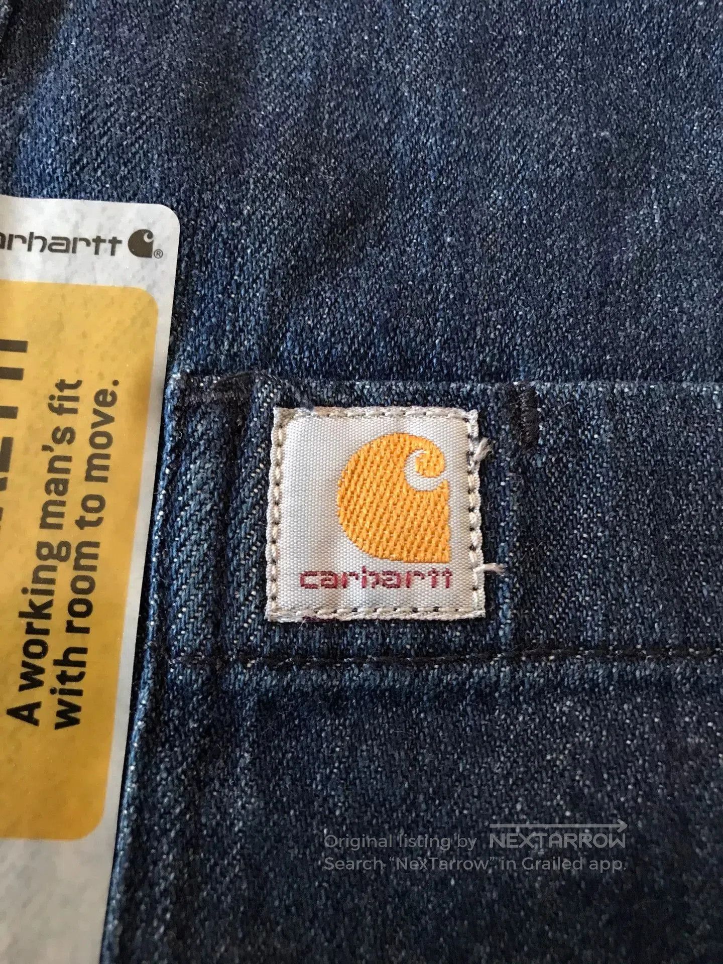 Carhartt Carhartt 104145 Heavyweight Denim Work Shirt. Size US M / EU 48-50 / 2 - 5 Thumbnail