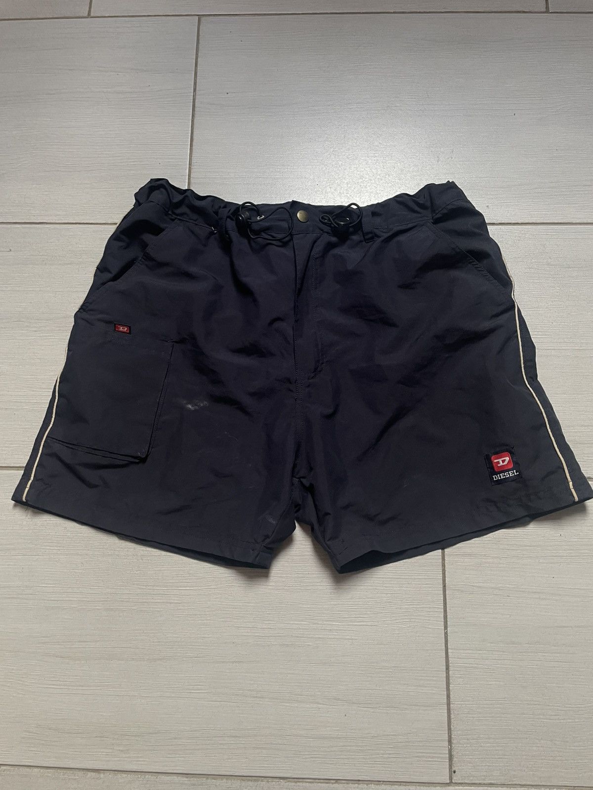 Diesel × Vintage Diesel sport nylon cargo street avant garde vintage 90s Size US 29 - 1 Thumbnail