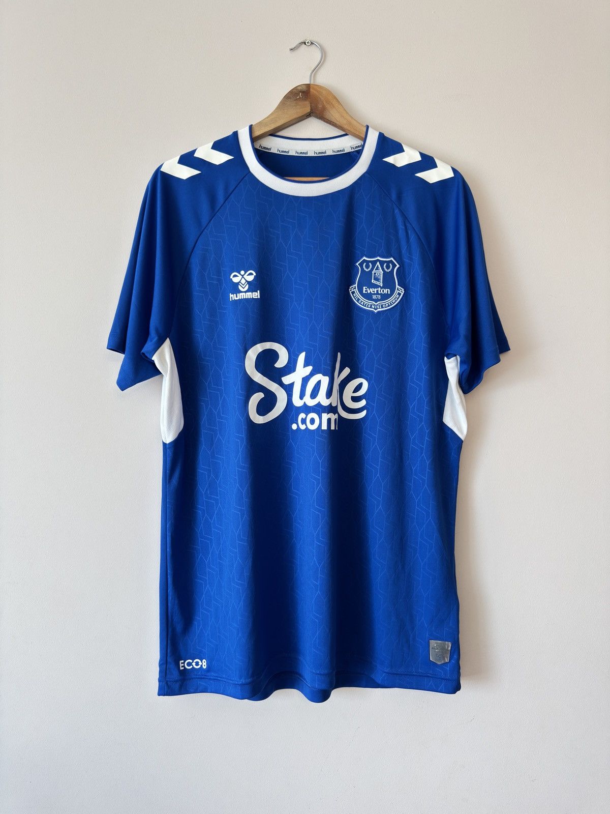 Hummel Onana #8 Everton 2022-2023 Home Soccer Jersey Football Shirt Size US XL / EU 56 / 4 - 3 Thumbnail