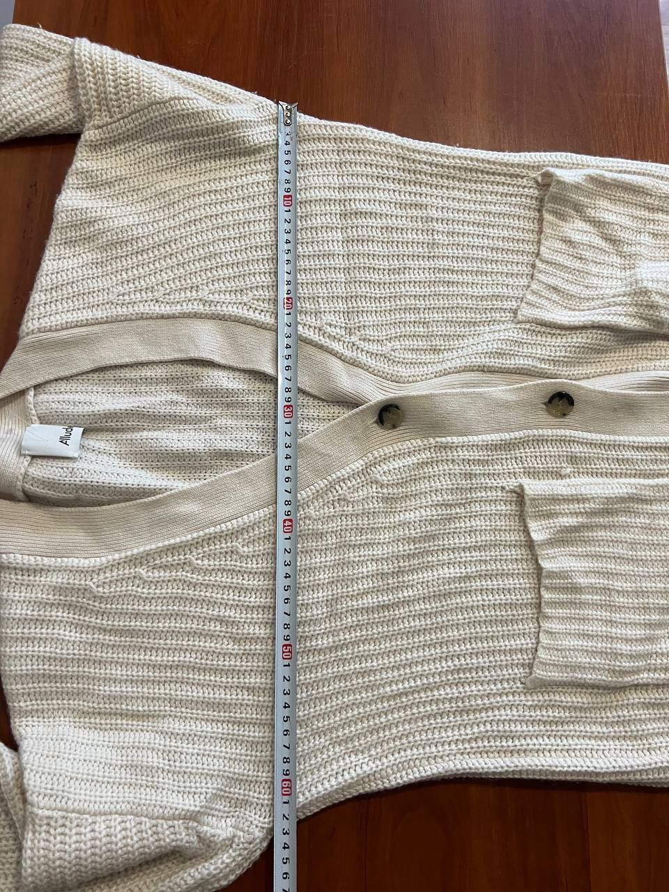 Allude RRP $599 ALLUDE CASHMERE/WOOL BUTTON PATCH POCKETS CARDIGAN Size XS / US 0-2 / IT 36-38 - 20 Thumbnail