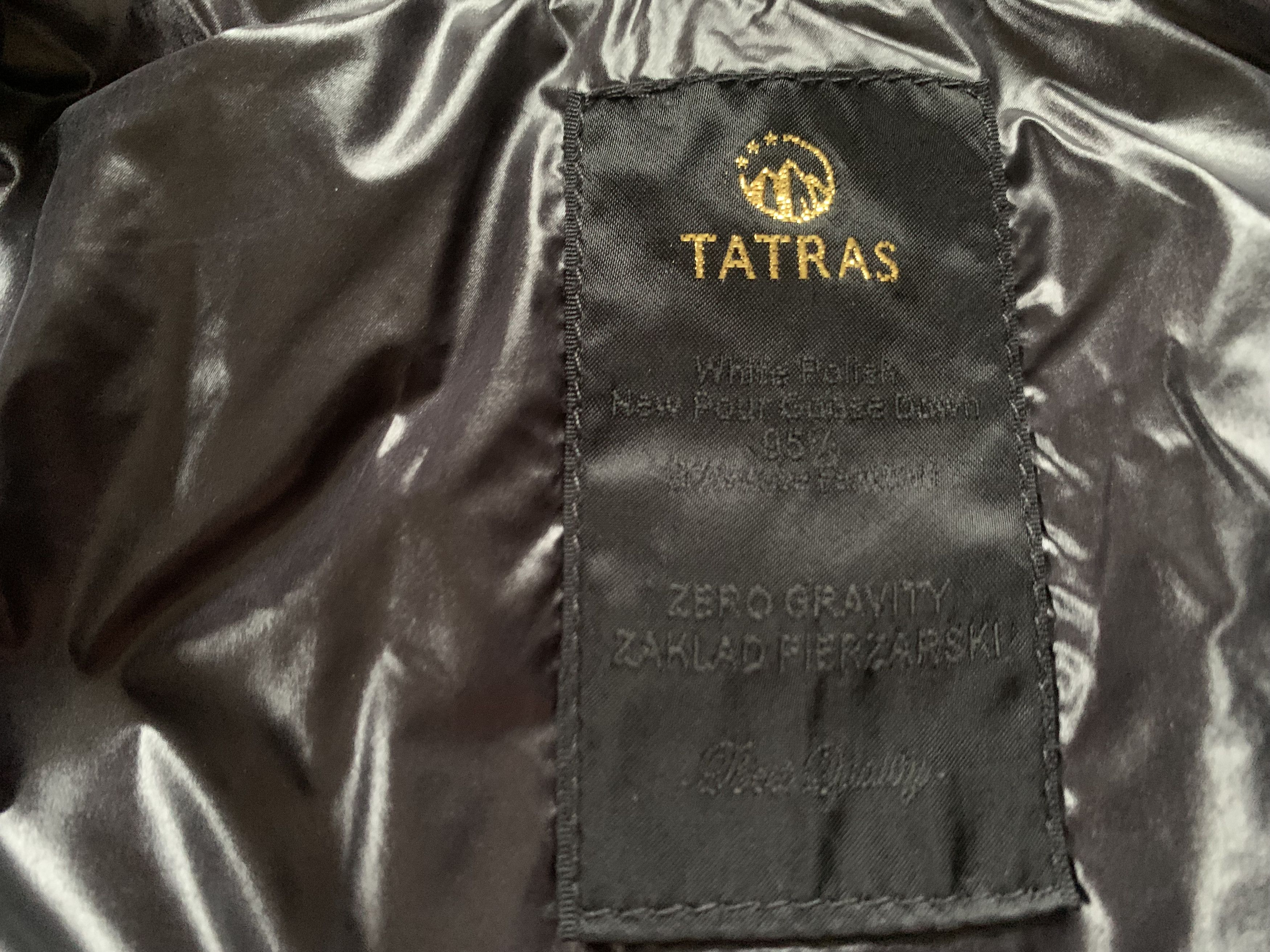 Other Tatras Pocket Black Down Quilted Jacket Size US XS / EU 42 / 0 - 6 Thumbnail