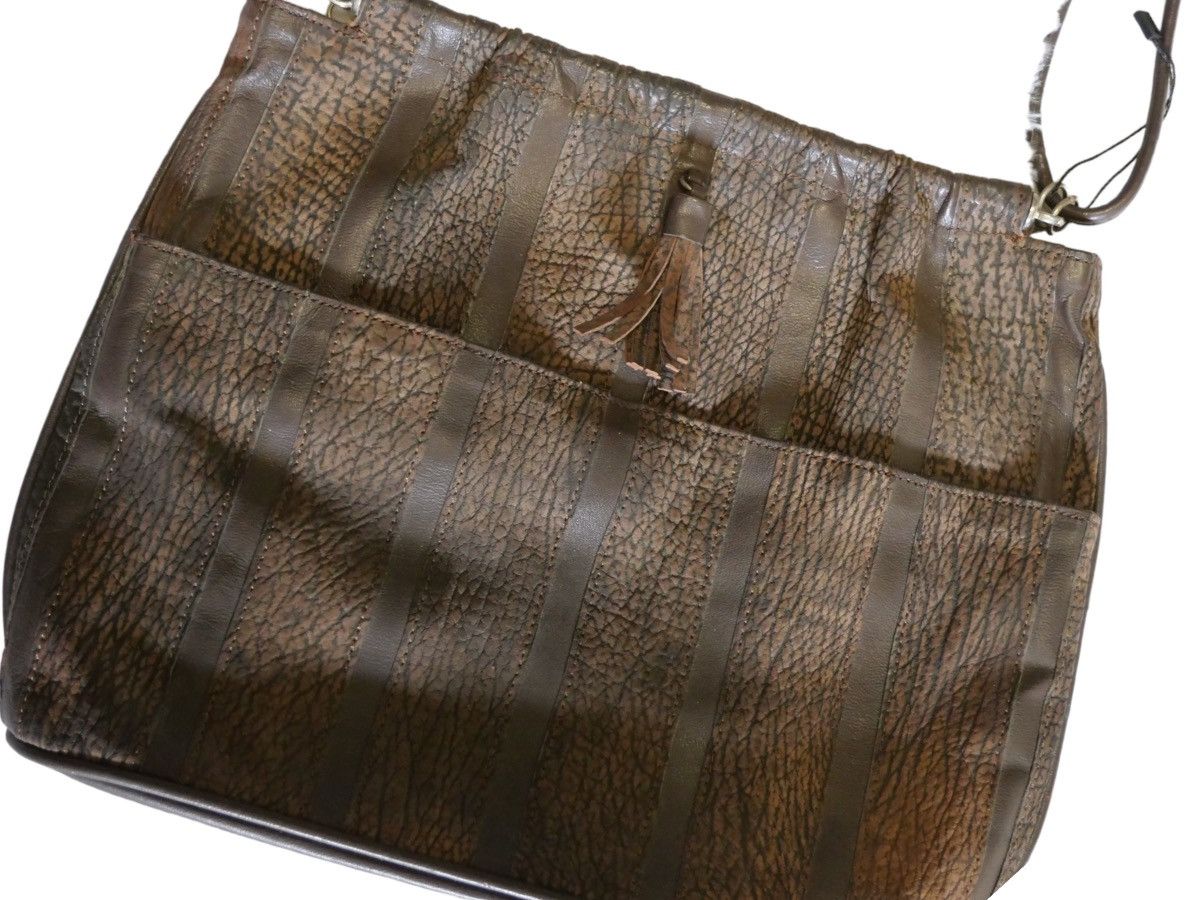 GENUINE SHARK SKIN BAG 12*10 inc