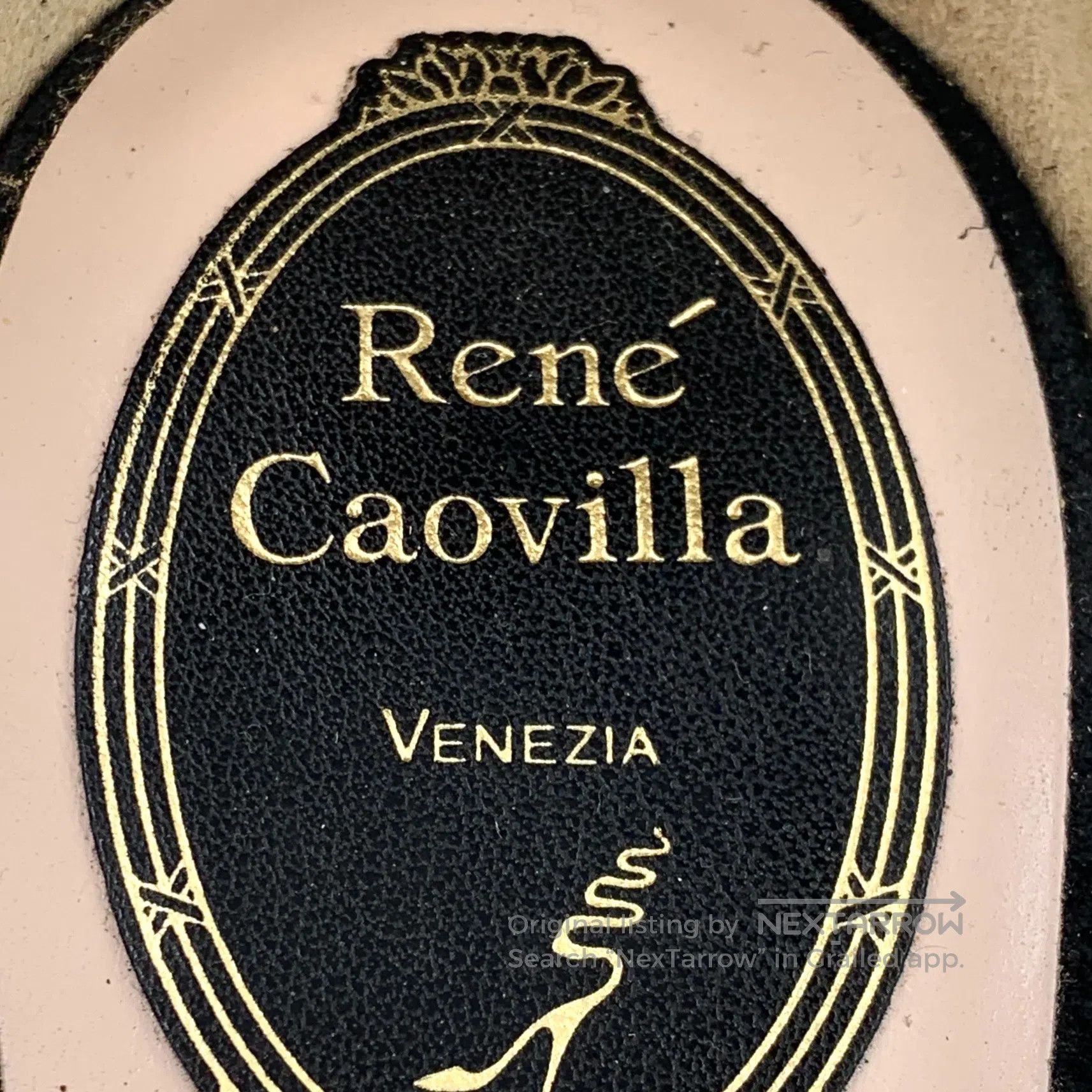 Rene Caovilla Rene Caovilla Black Pearl Beaded Stiletto High Heel Mule S Size US 7.5 / IT 37.5 - 7 Thumbnail