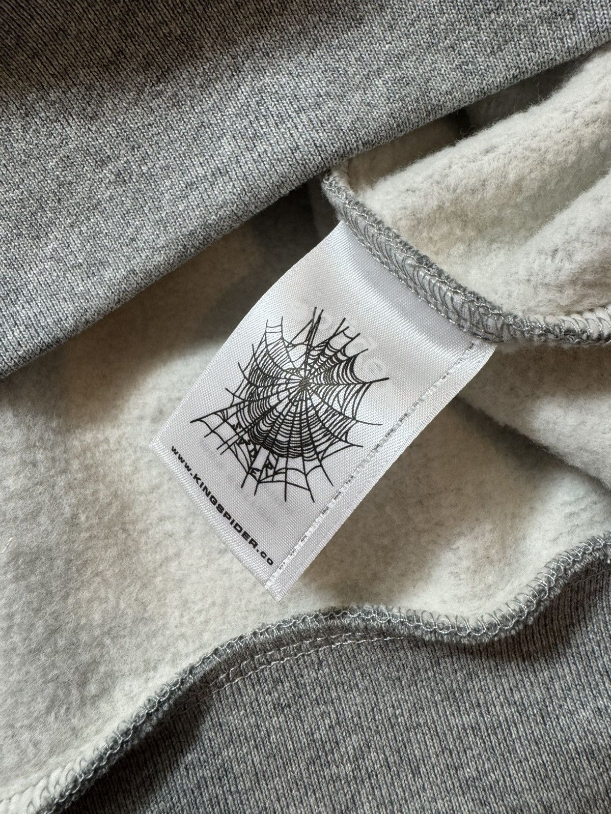 Sp5der Sp5der Beluga Hoodie “Dark Heather Grey” Size XXL Size US XXL / EU 58 / 5 - 7 Thumbnail