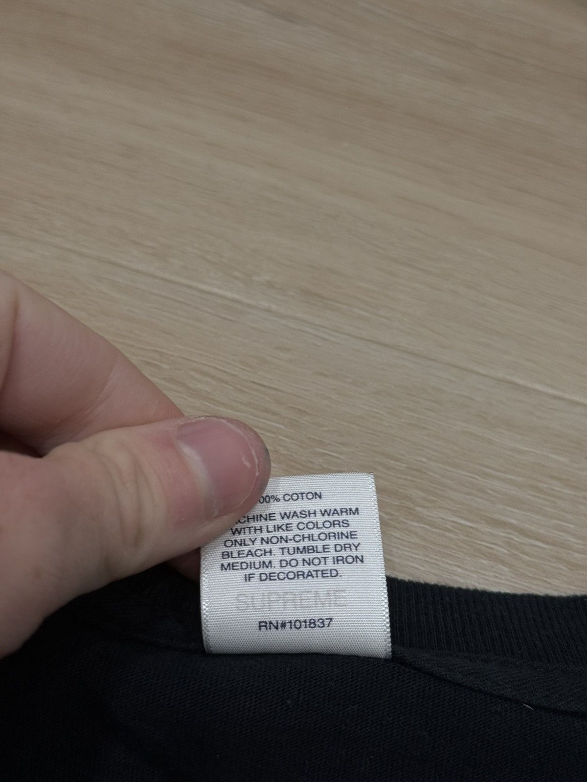 Supreme Supreme Fuckface Tee Size US L / EU 52-54 / 3 - 4 Thumbnail