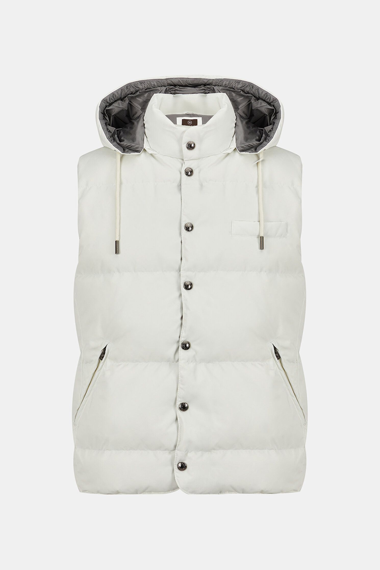 Brunello Cucinelli o1w1db10125 Padded Vest in White Size US XS / EU 42 / 0 - 1 Thumbnail
