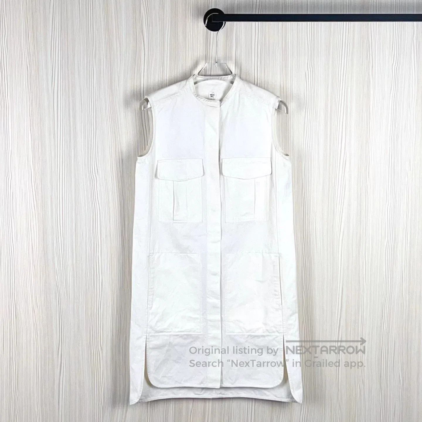 Hermes Hermes Sleeveless White Dress. Size US S / EU 44-46 / 1 - 1 Thumbnail