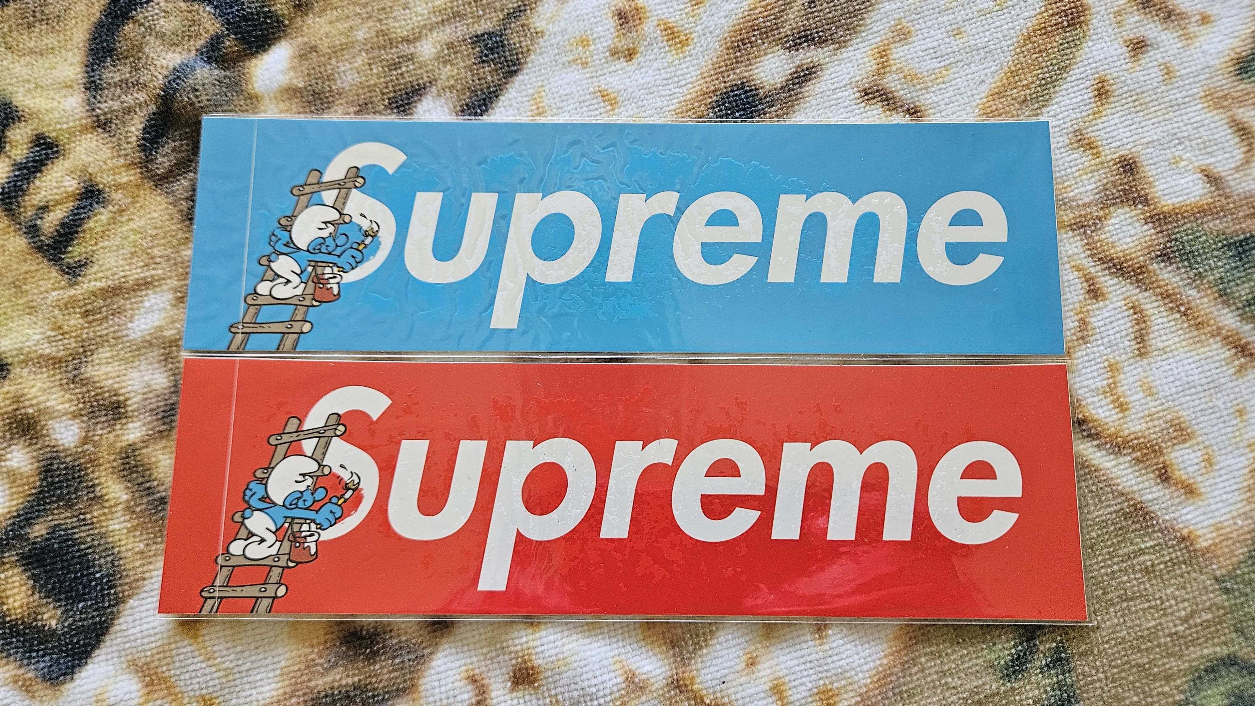 Supreme Supreme Smurf Box Logo Stickers SS20 Size ONE SIZE - 1 Thumbnail