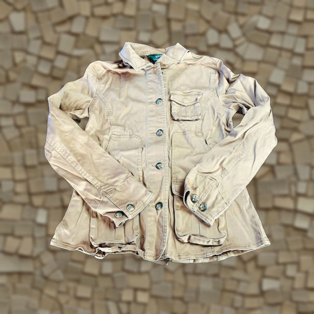 Vintage Woolrich Jacket Womens XS Brown Pockets Button Front Regular Woolrich Ladies XS Jacket Brown Pockets Button Front Size XS / US 0-2 / IT 36-38 - 1 Thumbnail
