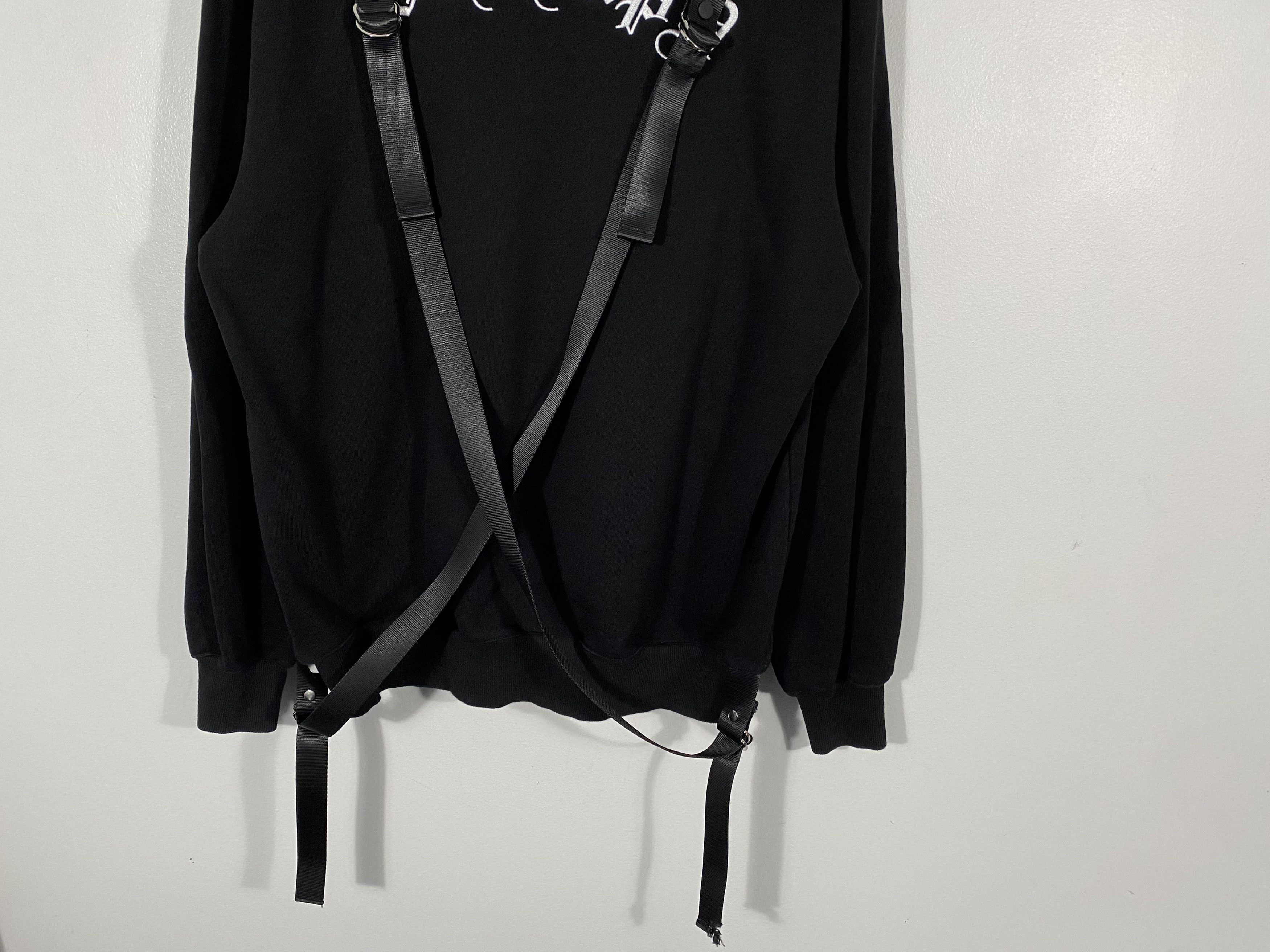 Stampd Stampd FW19 Strapped Hoodie Black Size US M / EU 48-50 / 2 - 10 Thumbnail