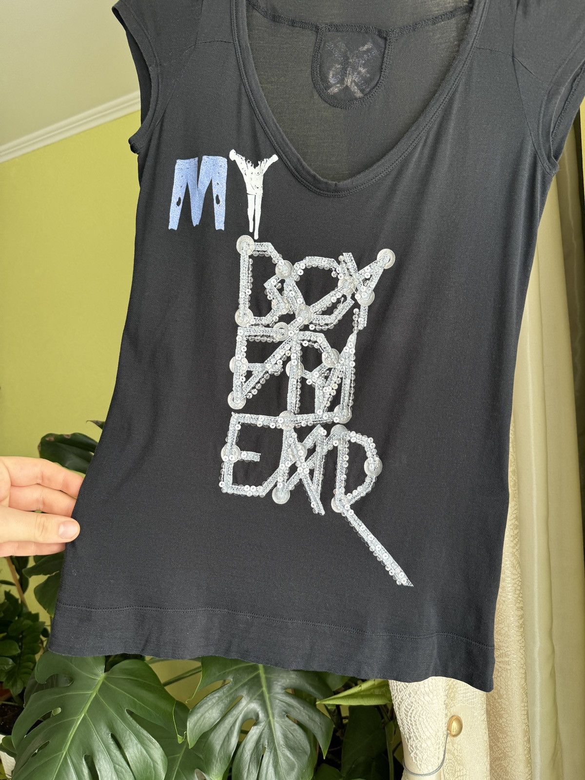 Marithe + Francois Girbaud Vintage Marithe Francois Girbaud T-Shirt Top Avant Garde Y2k Size S / US 4 / IT 40 - 5 Thumbnail