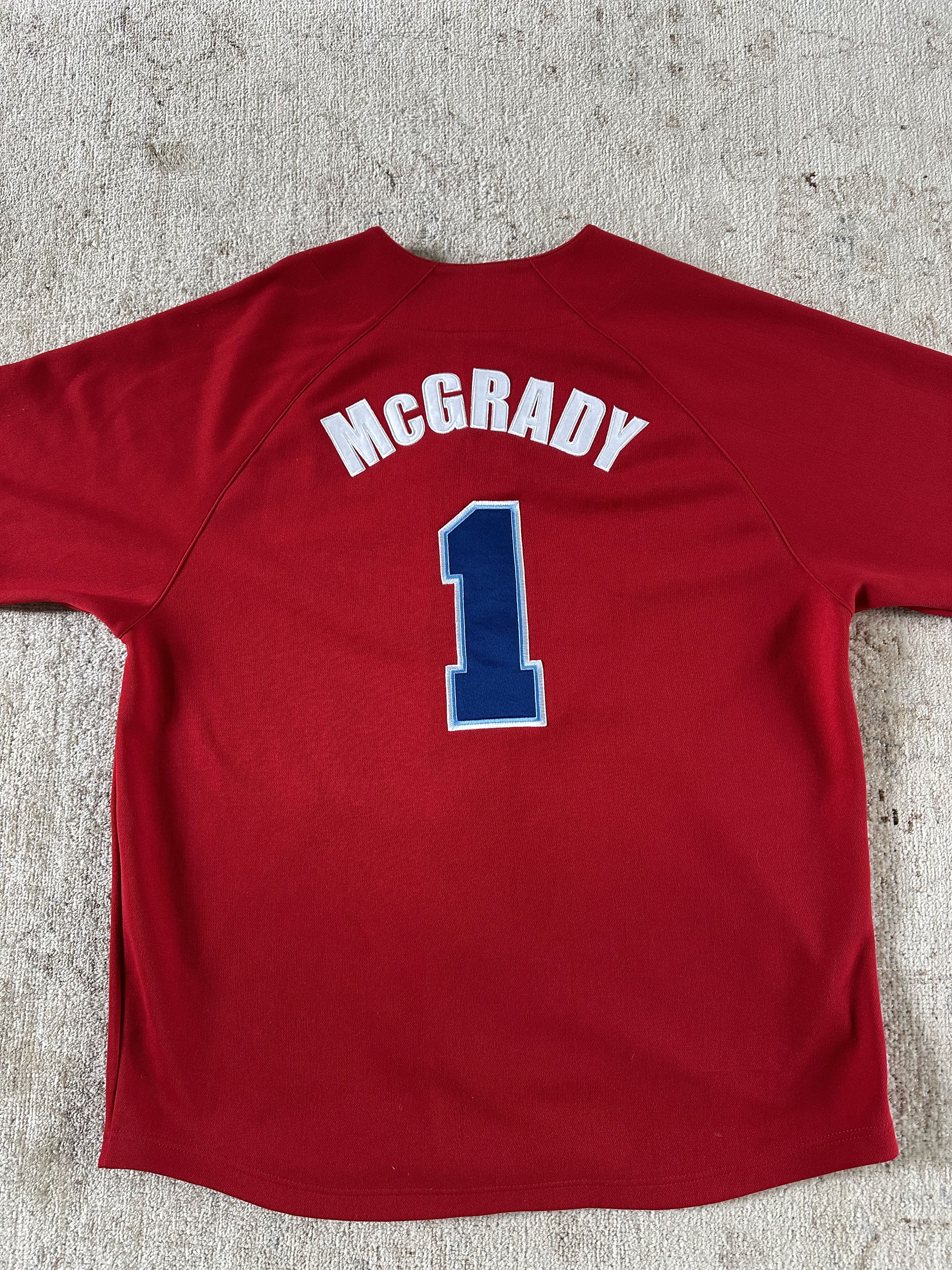 Adidas Vintage T-Mac Baseball Jersey – Adidas Custom, Rare AF Size US XL / EU 56 / 4 - 6 Thumbnail