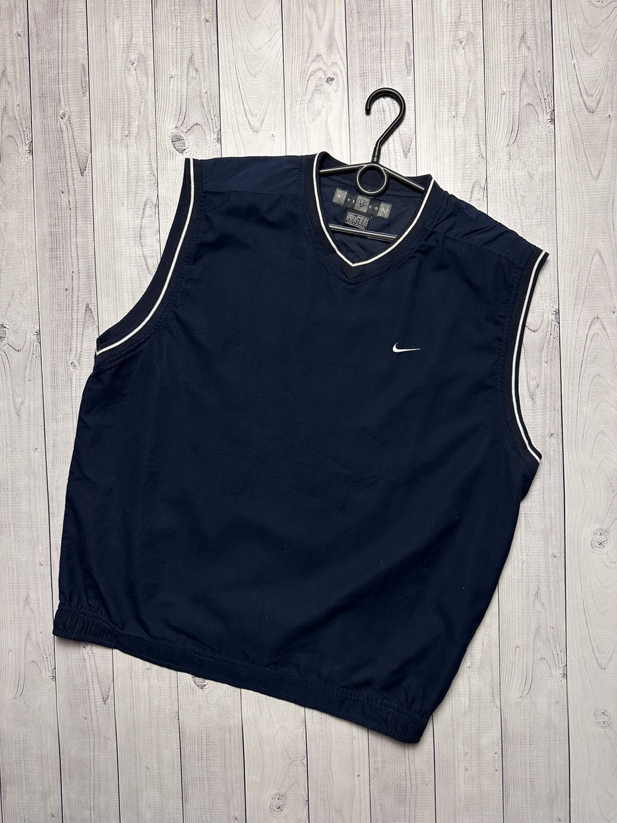 Nike × Vintage Vintage Nike Golf vest size L logo Size US L / EU 52-54 / 3 - 1 Thumbnail