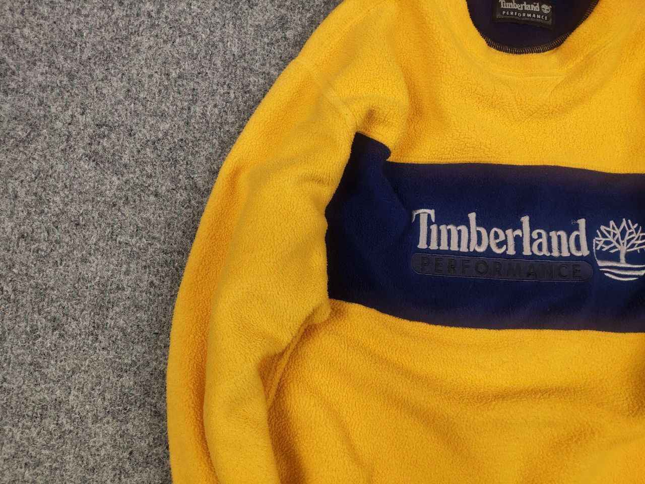 Timberland Vintage Timberland Performance Crew neck Fleece sweatshirt Size US M / EU 48-50 / 2 - 7 Thumbnail