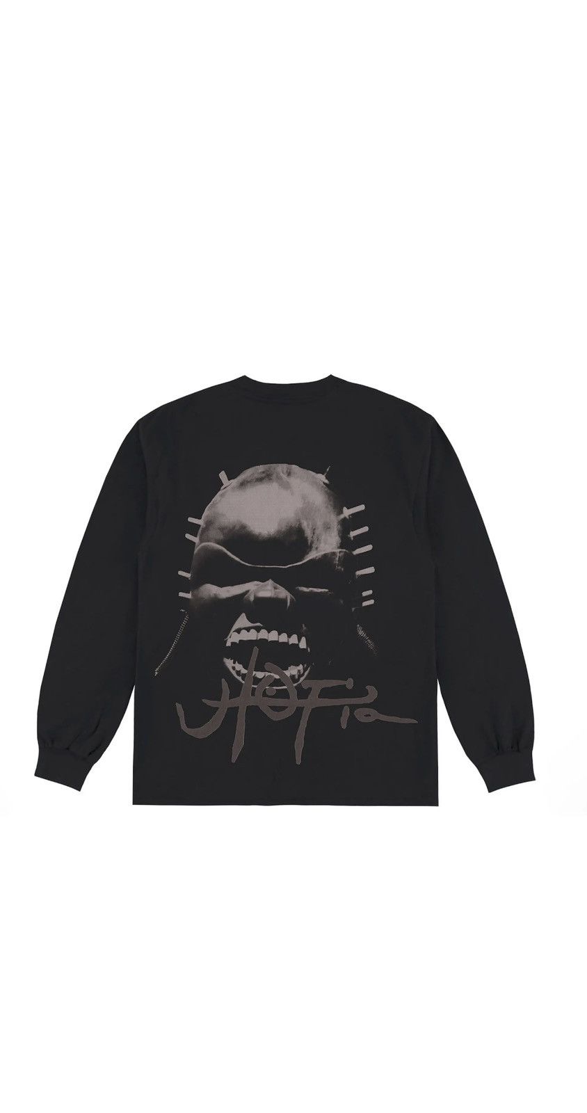 image of Travis Scott Utopia Long Sleeve Shirt in Black, Men's (Size Medium)