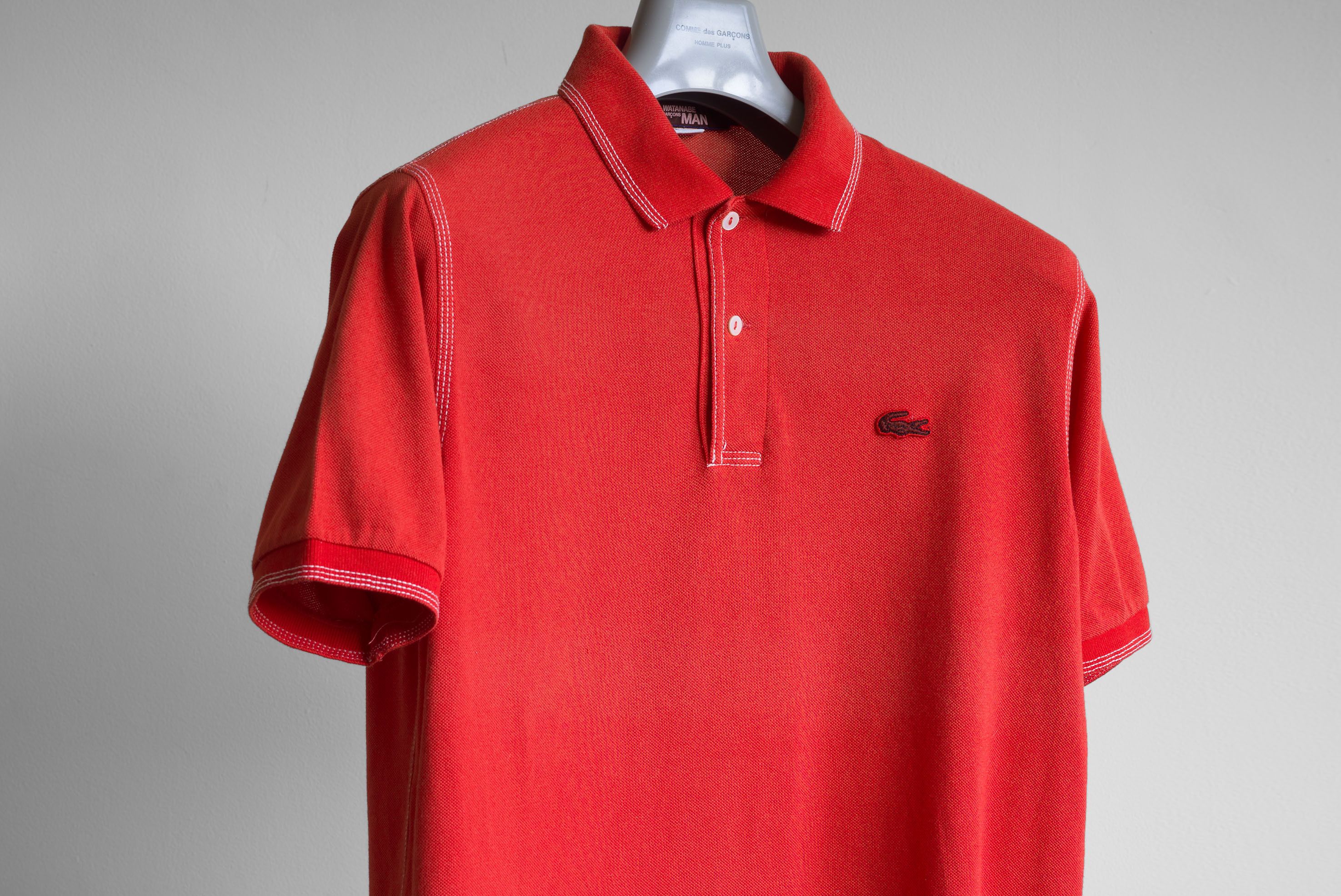 Junya Watanabe × Lacoste SS2006 JUNYA WATANABE MAN x LACOSTE RECONSTRUCTED POLO SHIRT Size US M / EU 48-50 / 2 - 4 Thumbnail