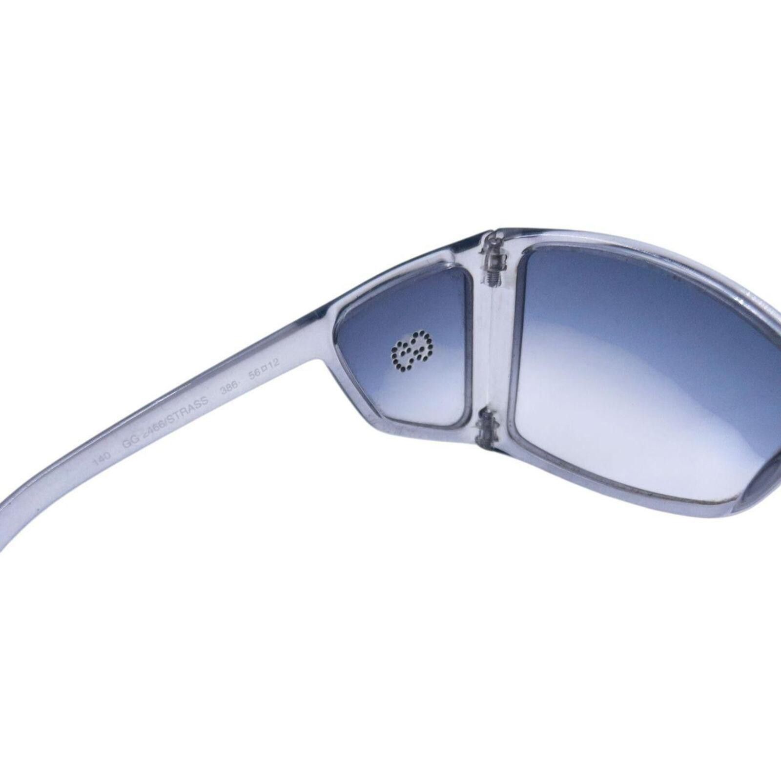 Gucci Vintage 90s Gucci Diamonte Sunglasses Size ONE SIZE - 5 Thumbnail