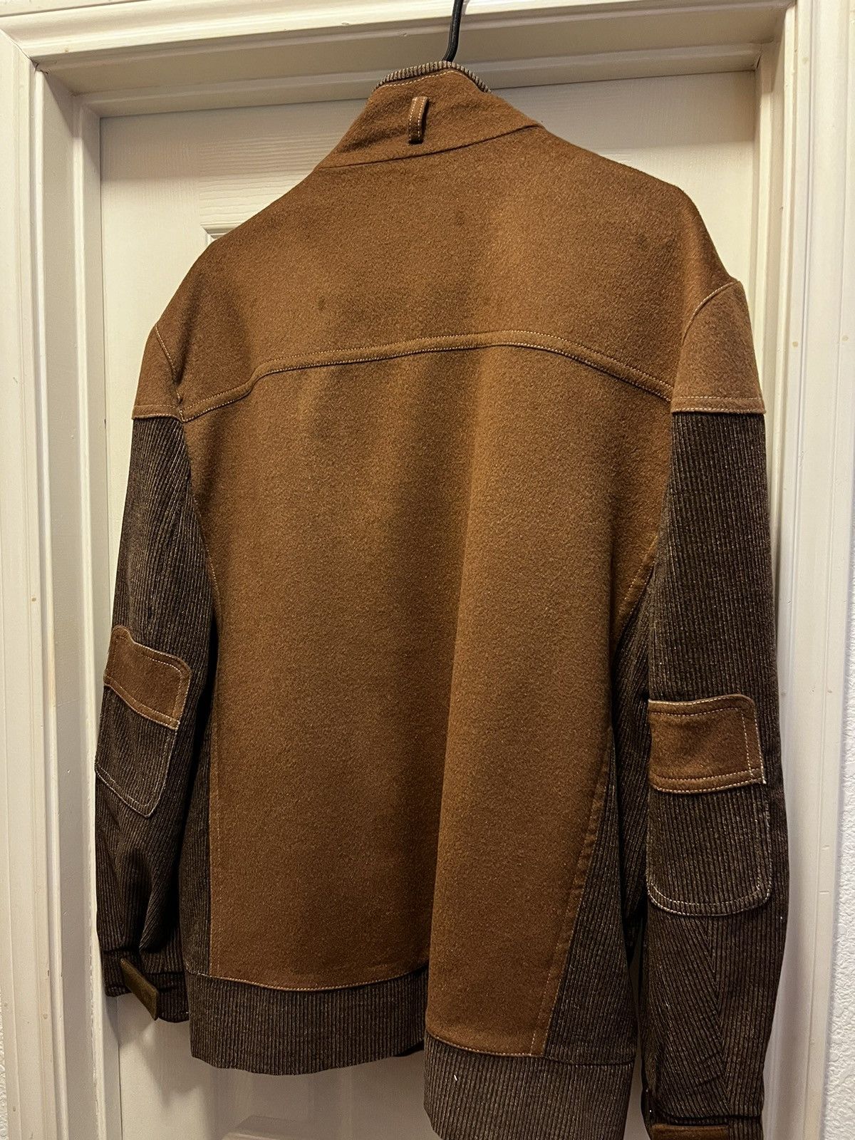 Gianni Manzoni × Vintage Brown Paisley light Mantoni Jacket Size US L / EU 52-54 / 3 - 3 Thumbnail