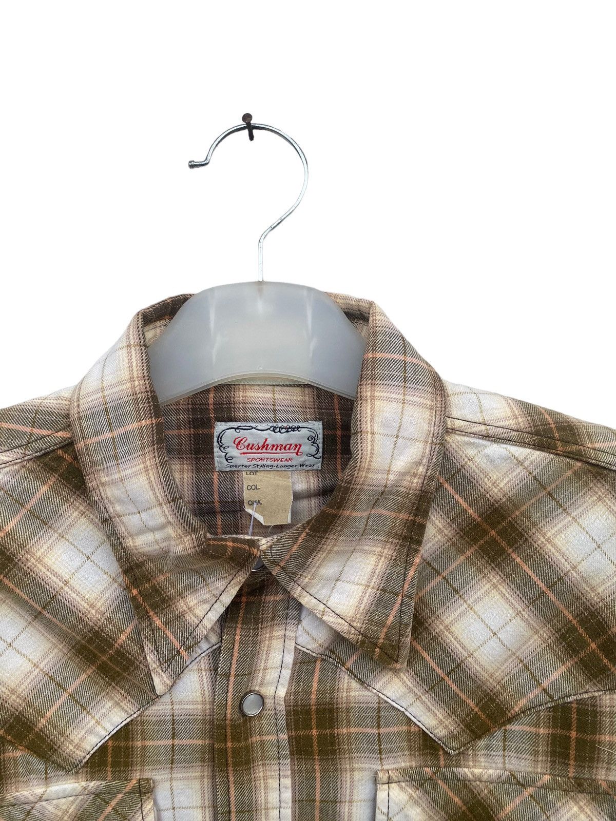 Cushman Cushman Japan Checkered Western Shirt Size US M / EU 48-50 / 2 - 4 Thumbnail