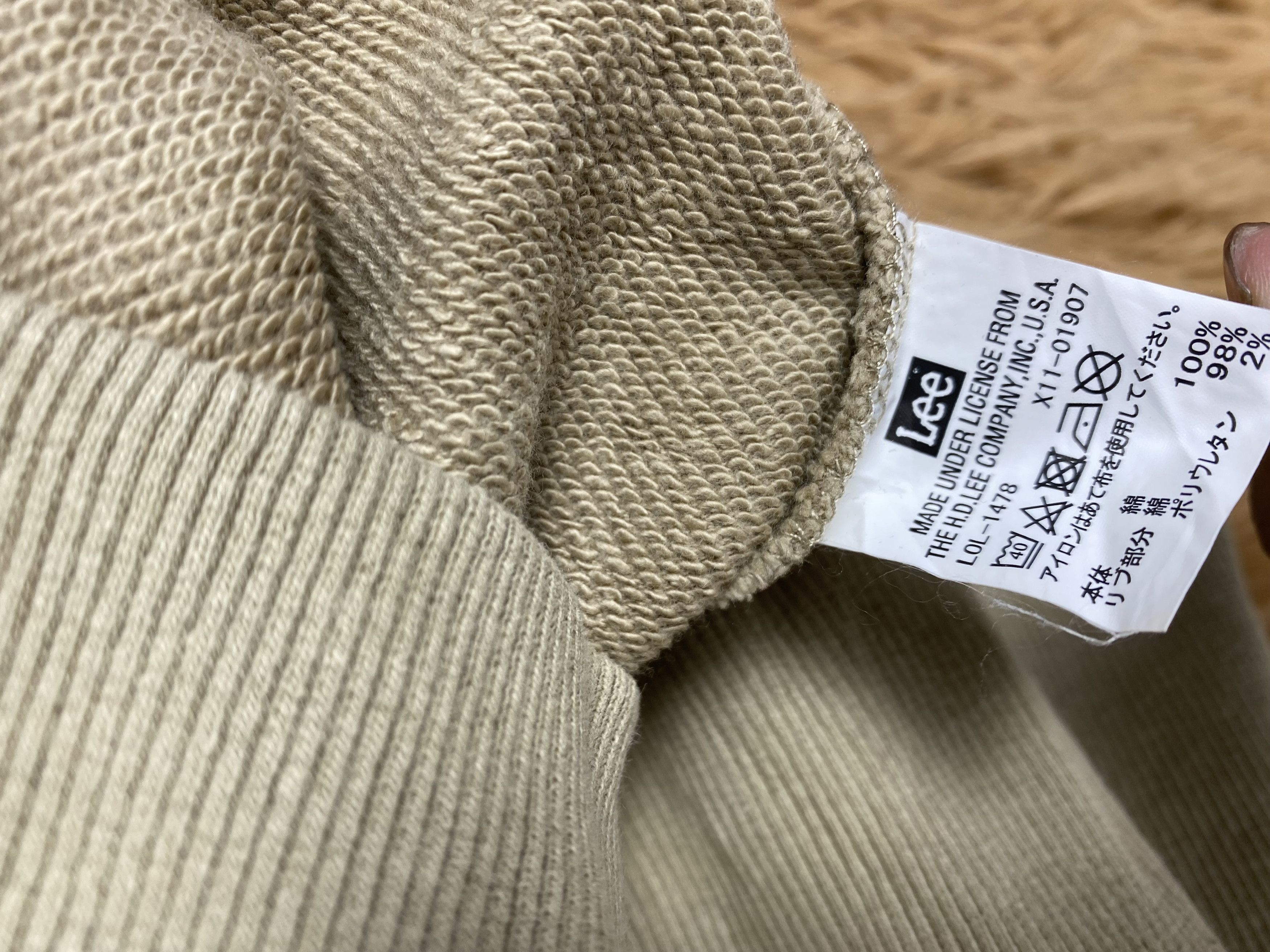 Lee Vintage Lee X Union Made Sweatshirts PS0310 Size US S / EU 44-46 / 1 - 6 Thumbnail