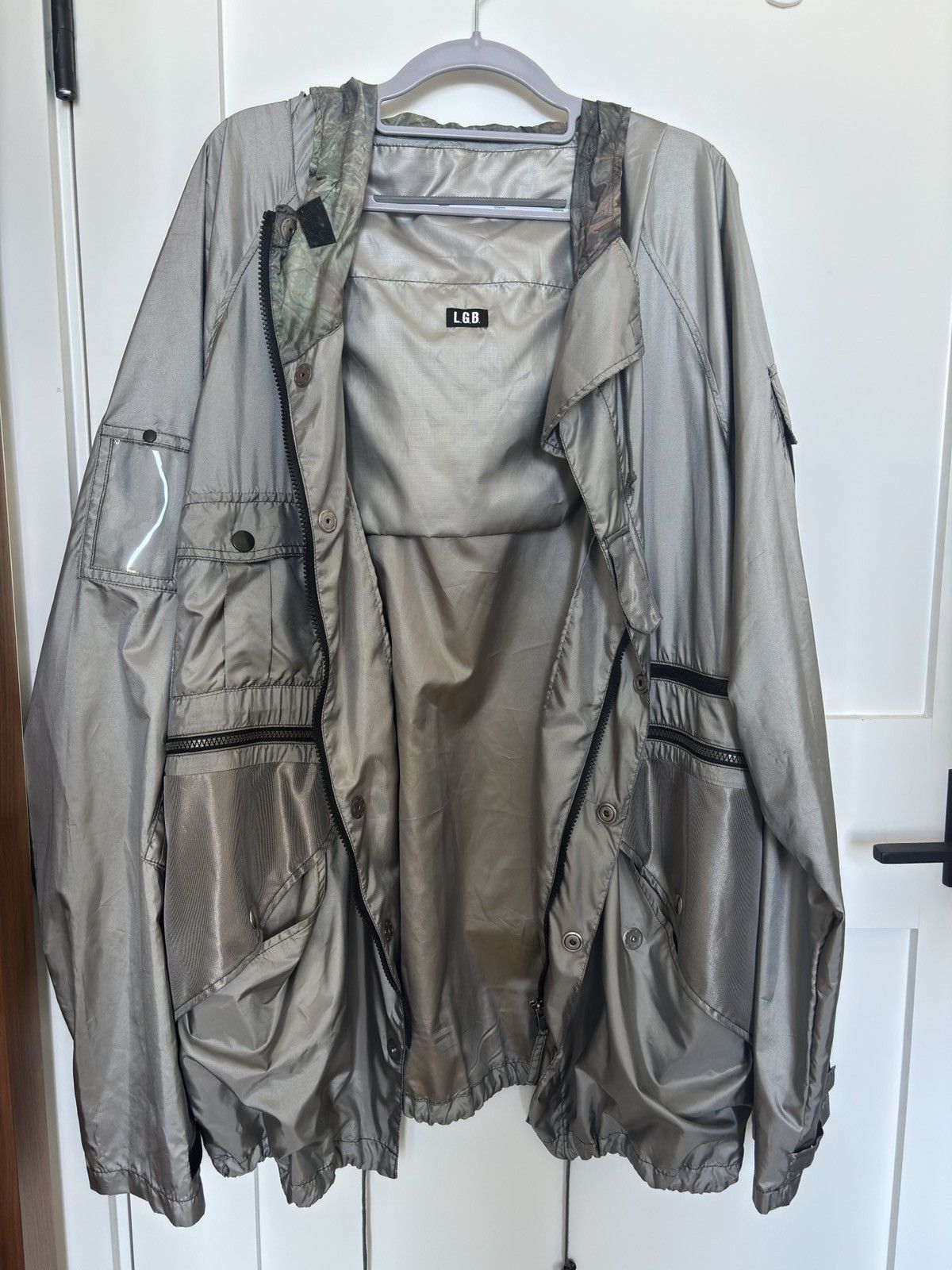 Le Grande Bleu (L.G.B.) LGB “Mars In the Rain” Rain Shell Jacket Size US XL / EU 56 / 4 - 1 Thumbnail