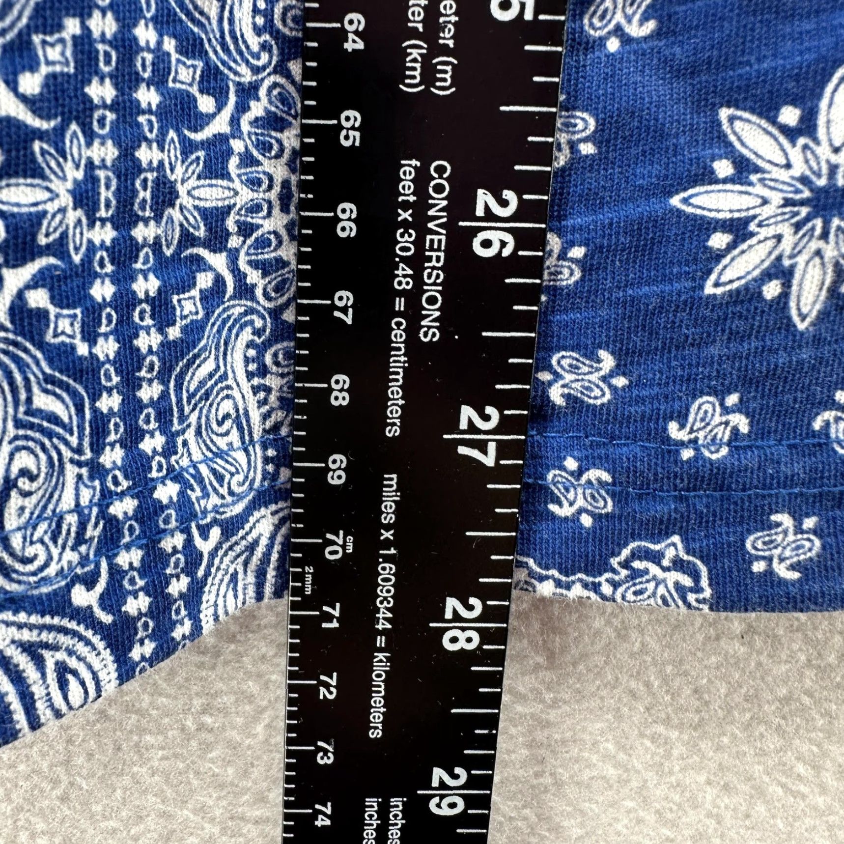Vintage Dogg Supply Shirt Mens M Blue Paisley Bandana Button Up Snoop Dogg Hip Hop Embroidered Pocket Size US M / EU 48-50 / 2 - 6 Thumbnail