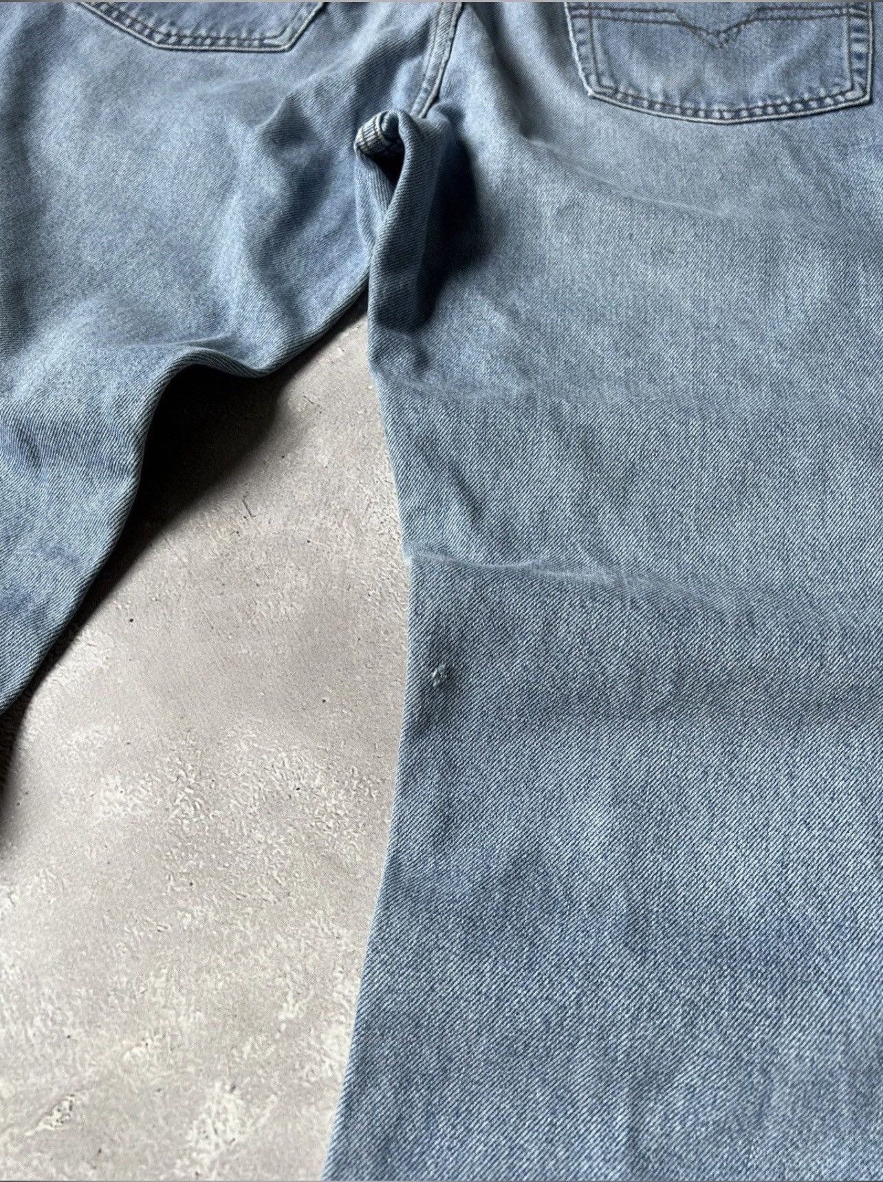 Diesel Vintage 90s Diesel Distressed Fade Denim Pants Size US 33 - 4 Thumbnail