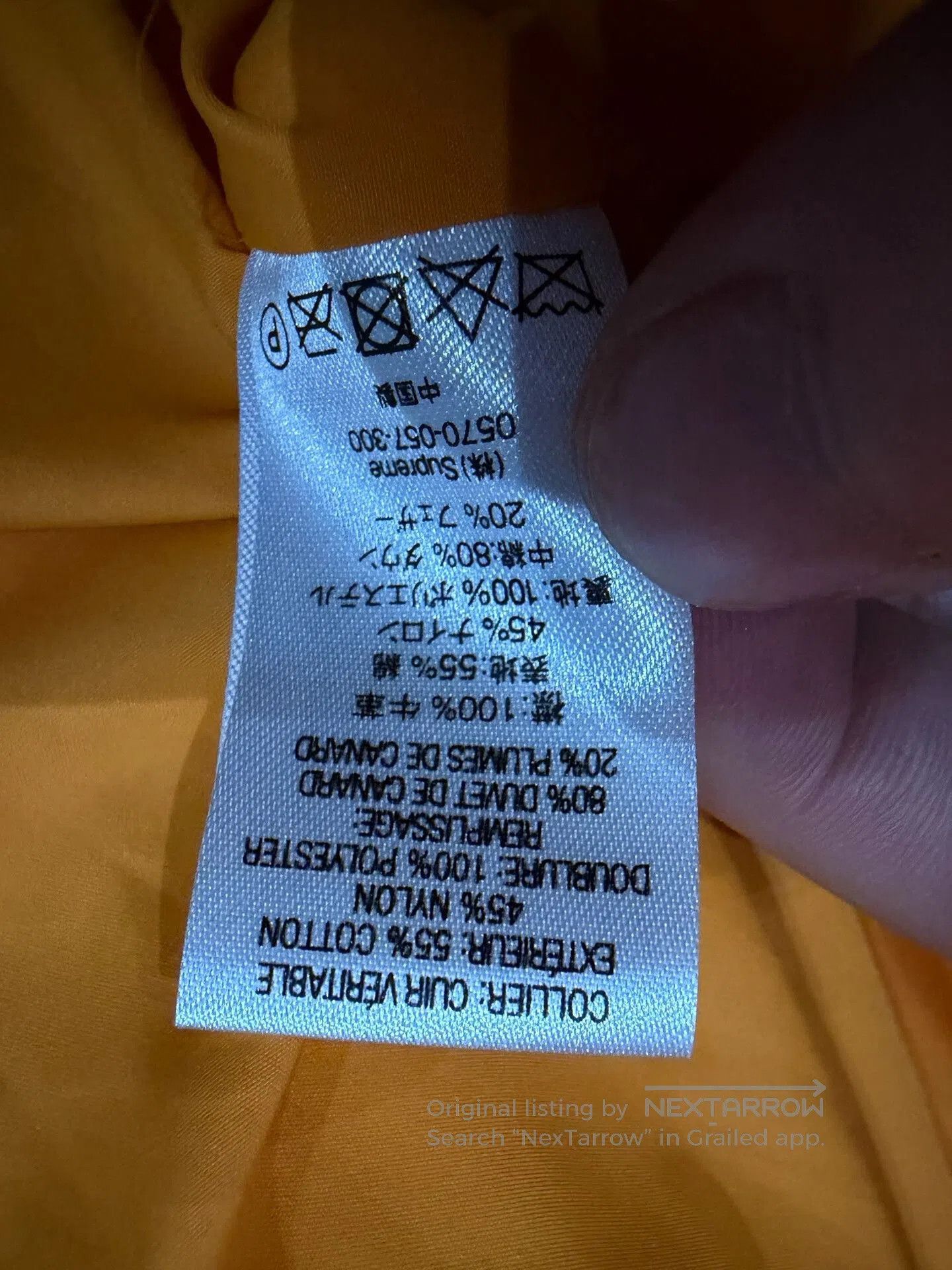 Supreme Supreme 19FW Leather Collar Puffy Jacket. Size US L / EU 52-54 / 3 - 6 Thumbnail