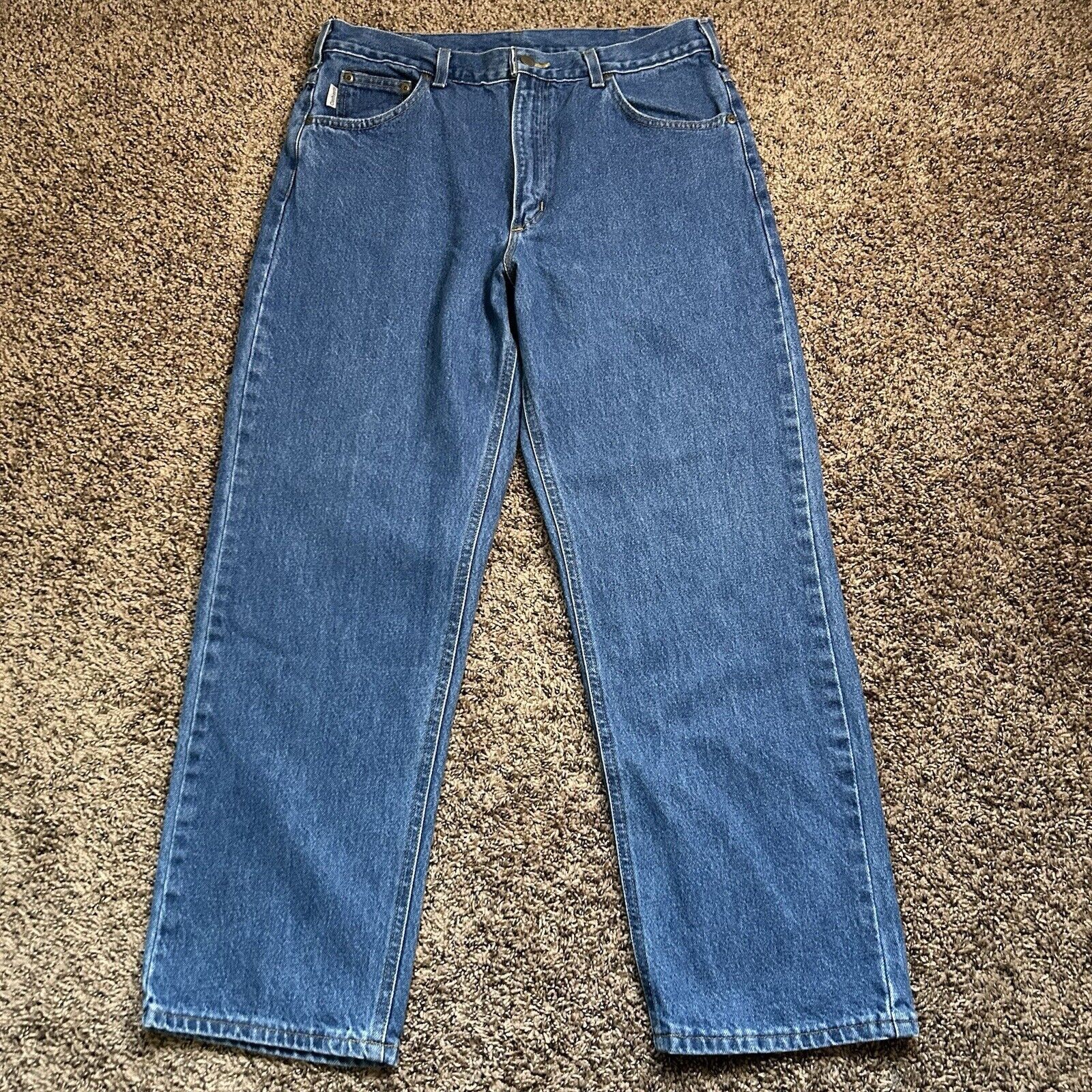 Carhartt Carhartt B160 DST Jeans 36x30 Relaxed Fit Straight Leg Denim Size US 36 / EU 52 - 1 Thumbnail