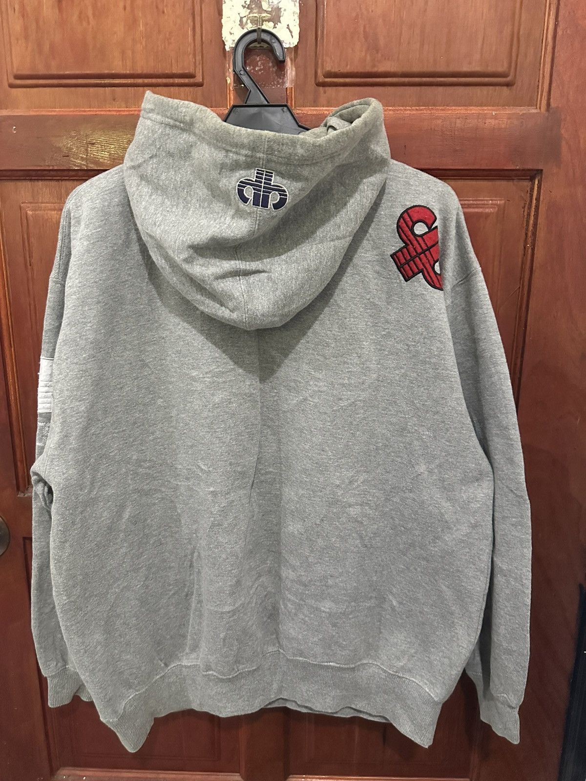 Pelle Pelle Vintage Pelle Pelle Embroidered Logo Grey Hoodie Size US L / EU 52-54 / 3 - 2 Thumbnail