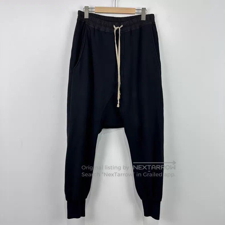 Rick Owens Rick Owens size s Low-crotch slacks pants Size US 28 / EU 44 - 1 Thumbnail