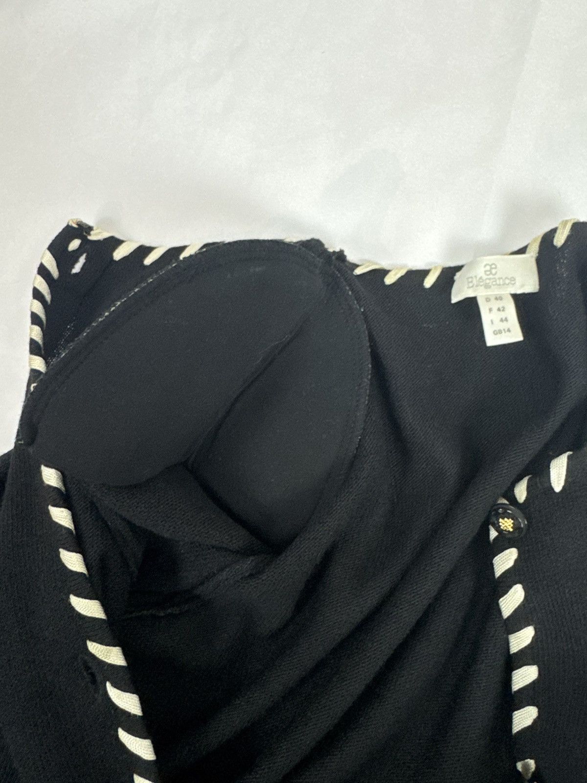 Other Elegance Paris vintage knit two-piece set with trim. Size L / US 10 / IT 46 - 9 Thumbnail