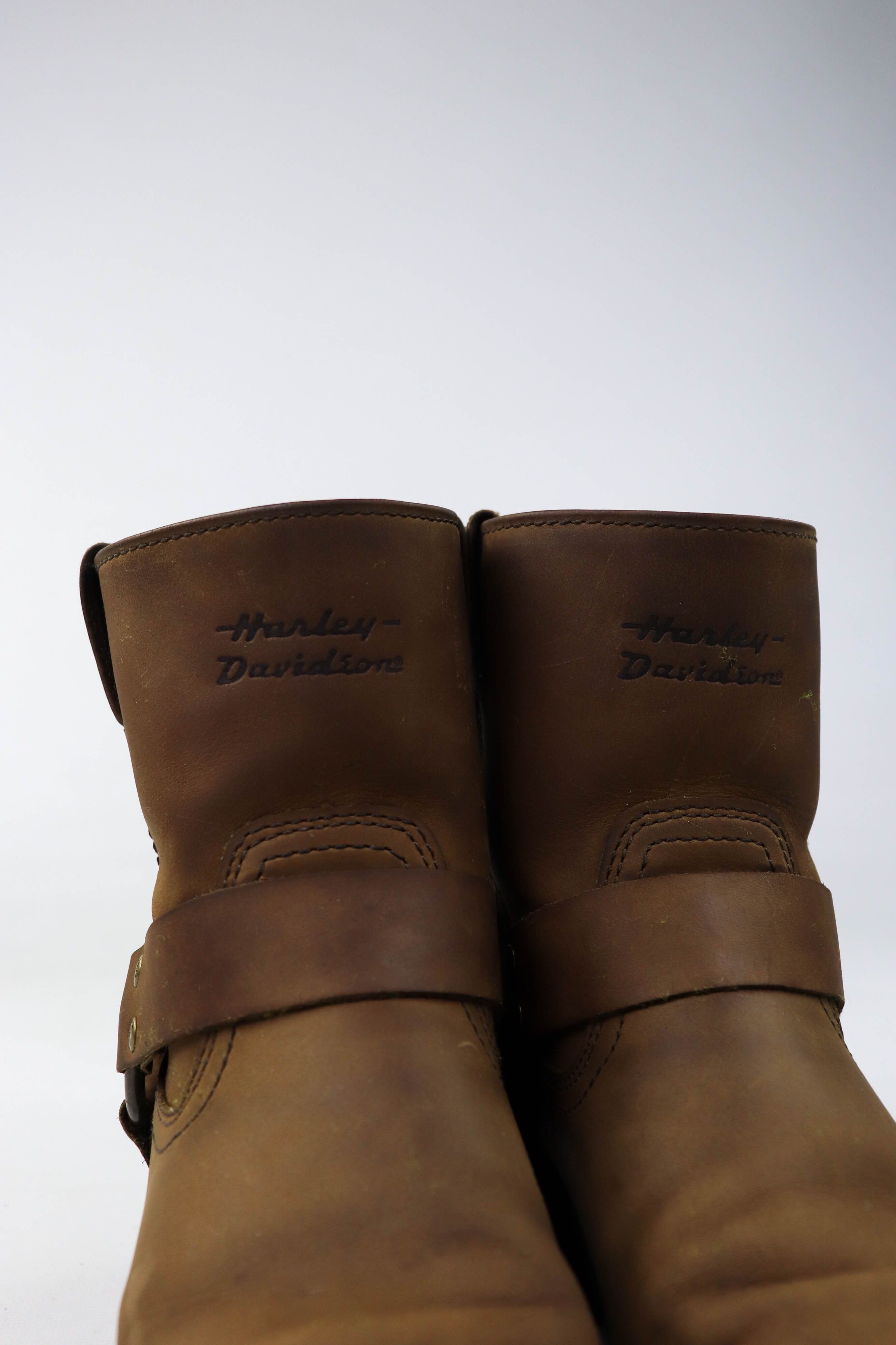 Harley Davidson Harley-Davidson Abbington Harness Leather Motorcycle Boots Size US 8.5 / IT 38.5 - 10 Thumbnail