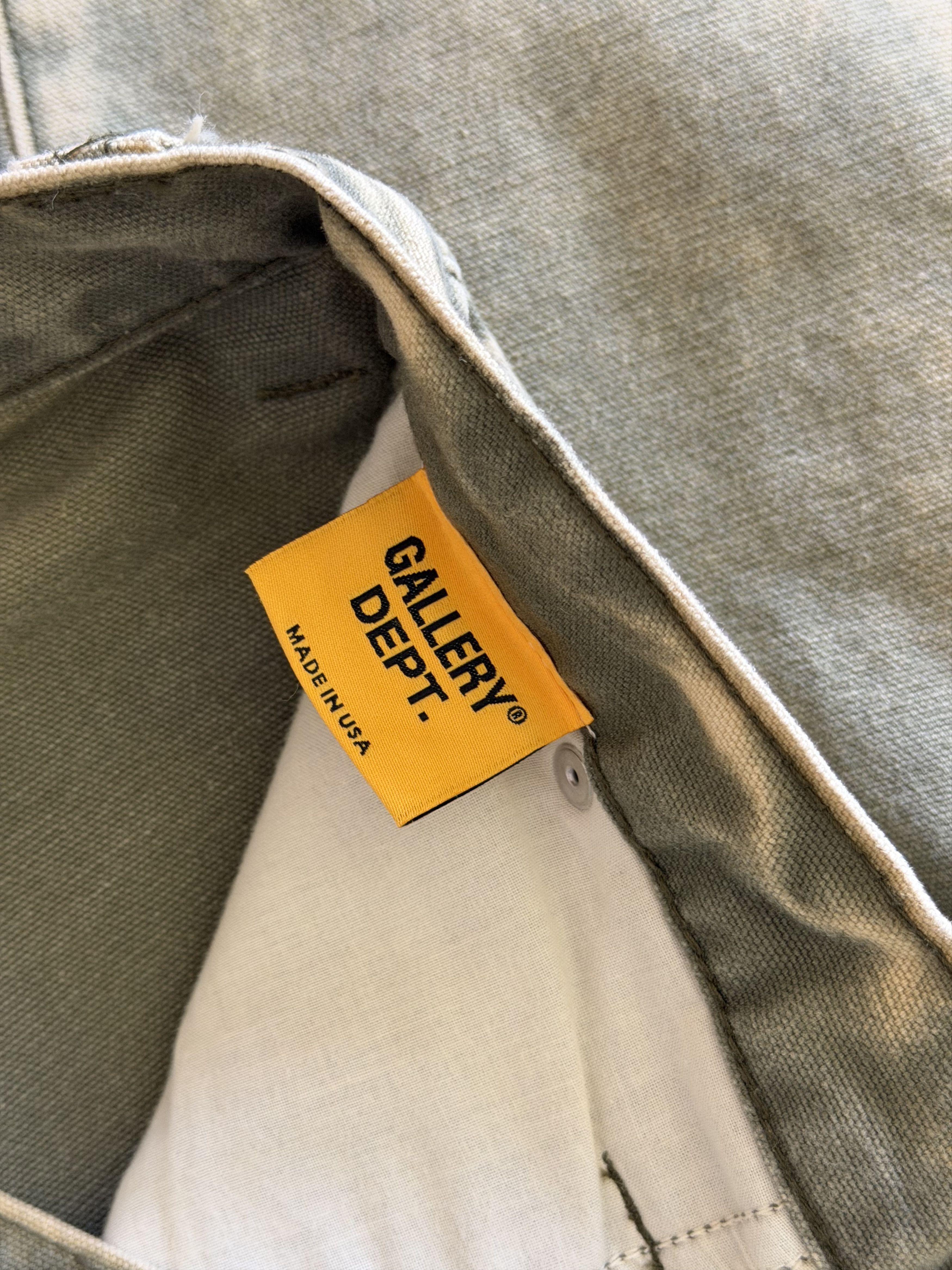 Gallery Dept. Gallery Dept. LA Flare Carpenter Pants in Moss Green Size US 31 - 11 Thumbnail
