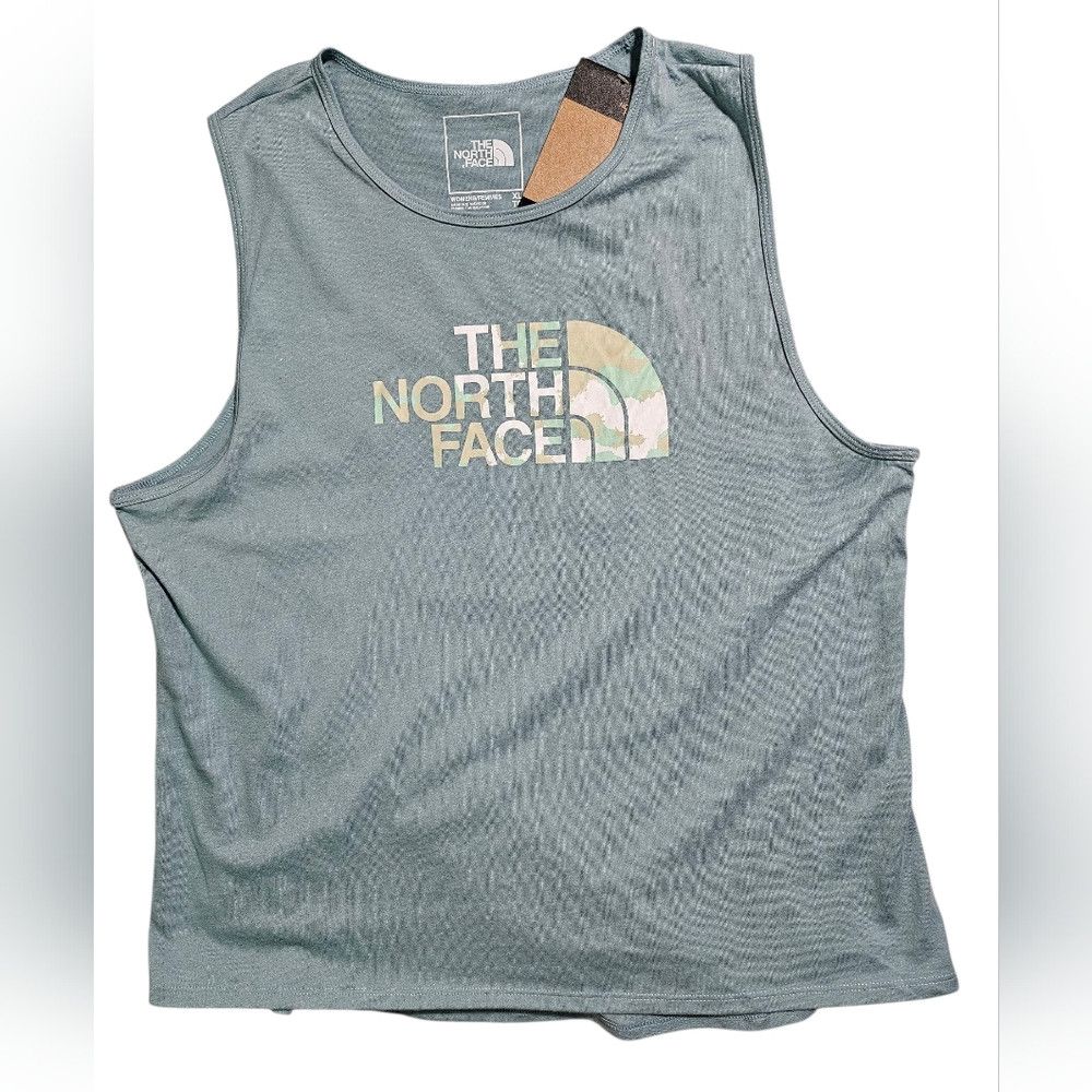 The North Face The North Face Women Blue Camo Tank XL Size XL / US 12-14 / IT 48-50 - 1 Thumbnail