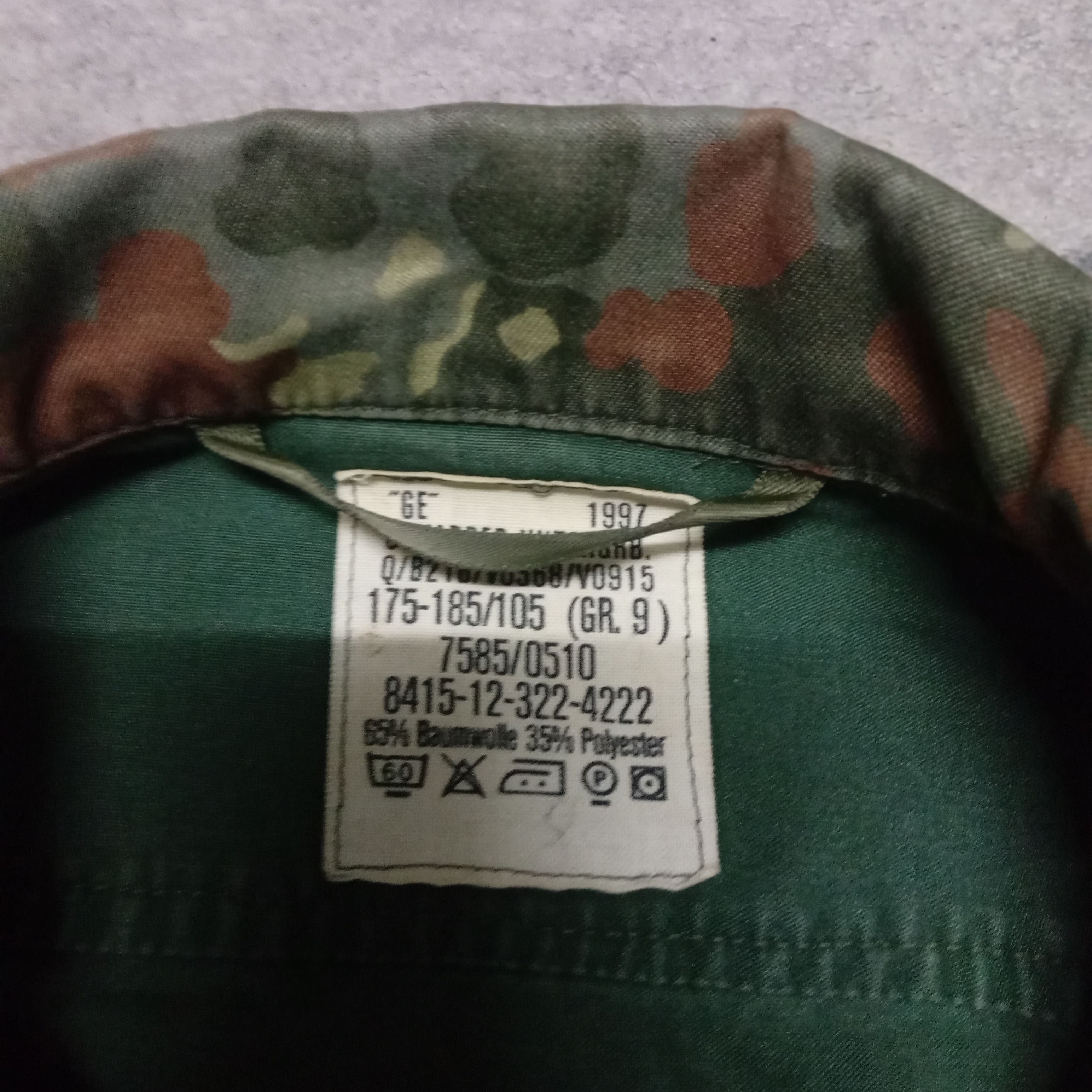 Vintage Vintage 90s Army Military Germany jacket Size US XL / EU 56 / 4 - 3 Thumbnail