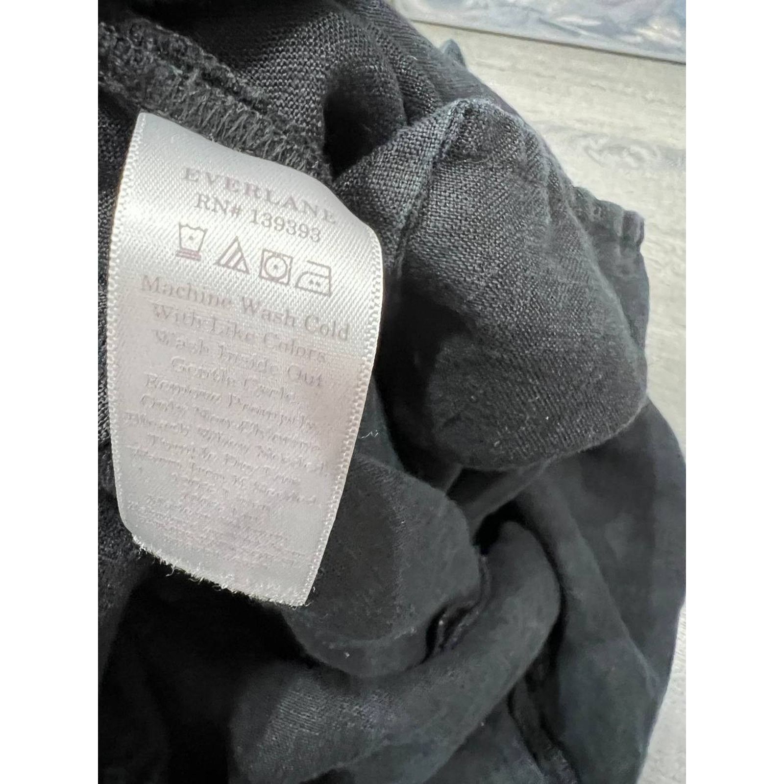 Everlane Everlane Women’s Black Pants Romper Sz 4 A003253 Size 27" / US 4 / IT 40 - 11 Thumbnail