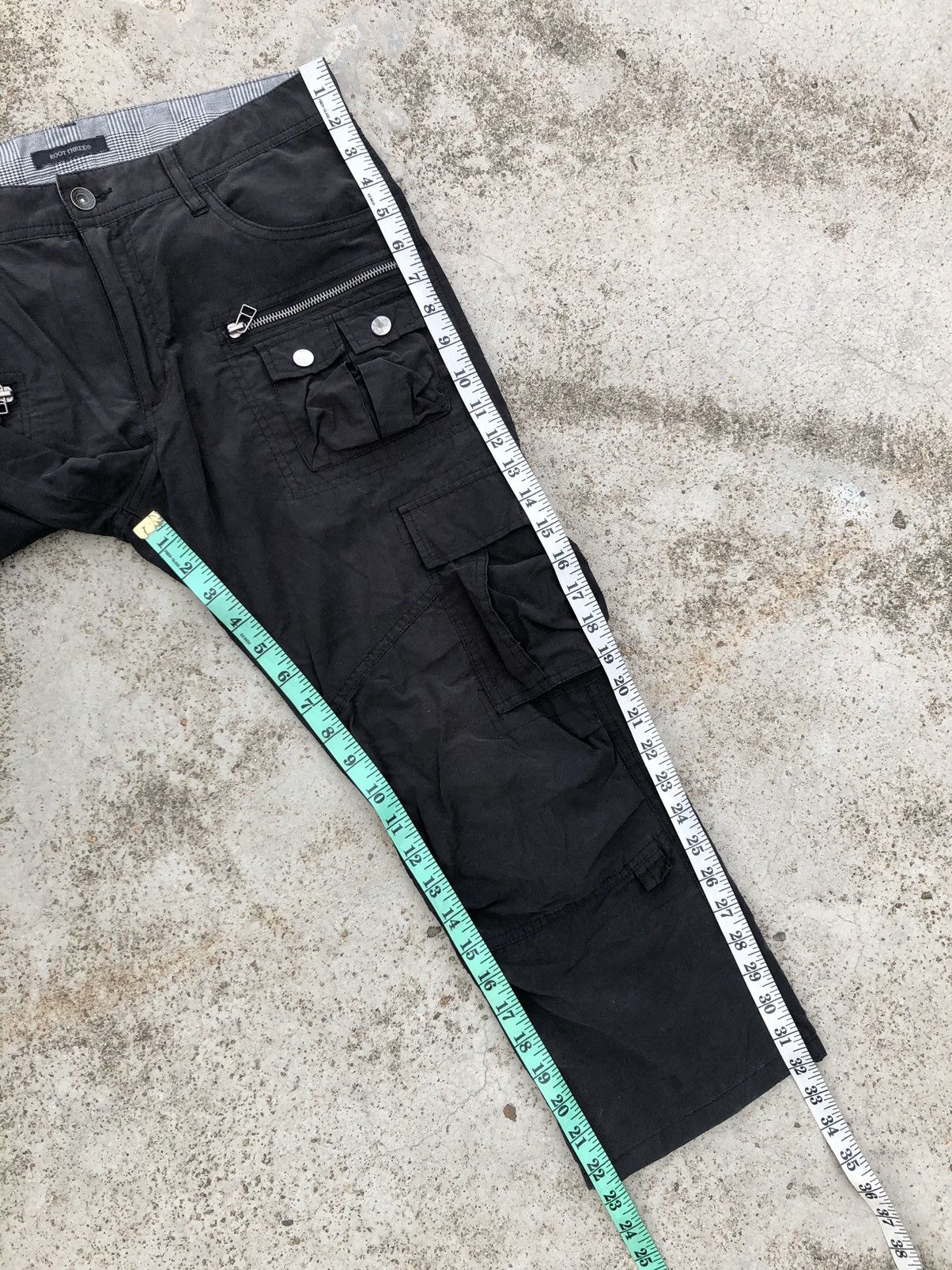 Seditionaries MULTIPOCKET ZIPPER THREE QUARTER PANT BY ROOT THREE Size US 32 / EU 48 - 10 Thumbnail