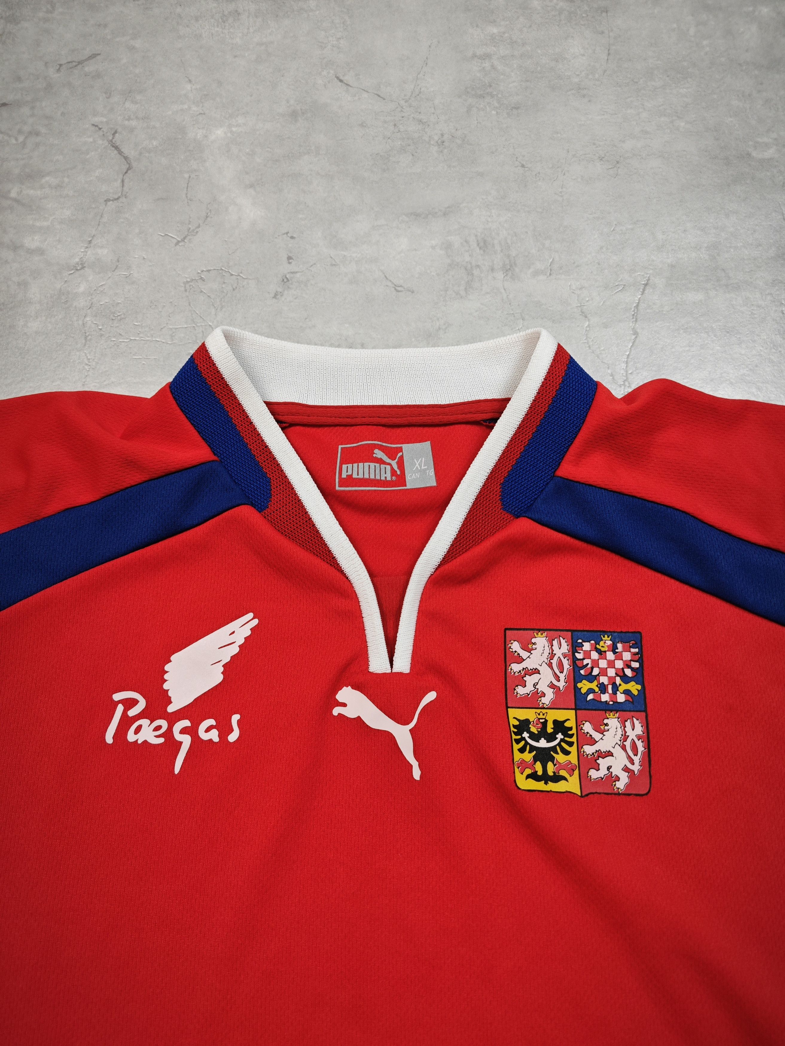 Puma Puma Czech Republic 2000 Vintage Jersey Size US XL / EU 56 / 4 - 3 Thumbnail