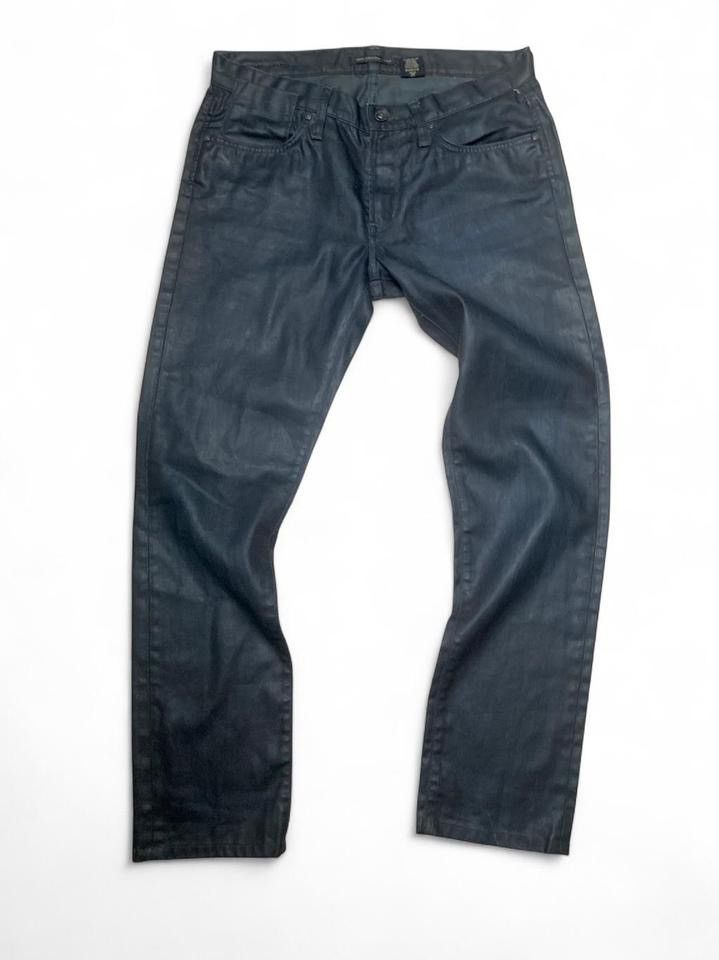 John Varvatos John Varvatos USA waxed slim-straight jeans (W32) Size US 32 / EU 48 - 2 Thumbnail