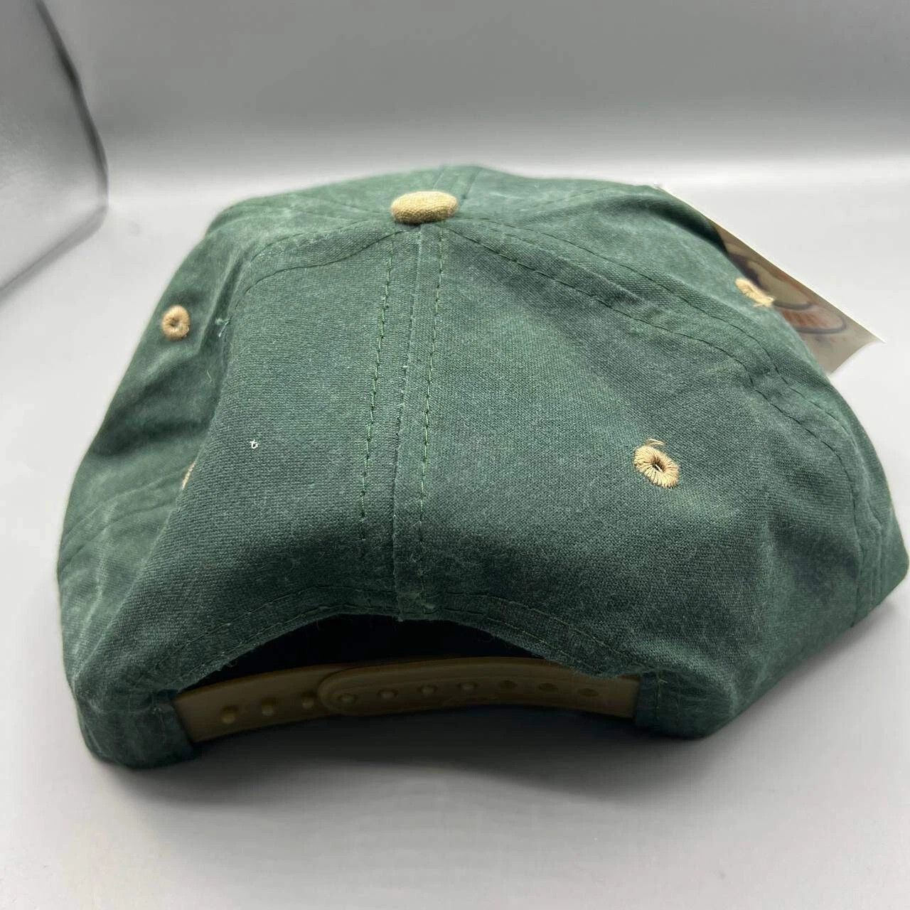 Signatures × Vintage Oakland Athletics Hat Men Green Brown MLB Snap Back Size ONE SIZE - 5 Thumbnail
