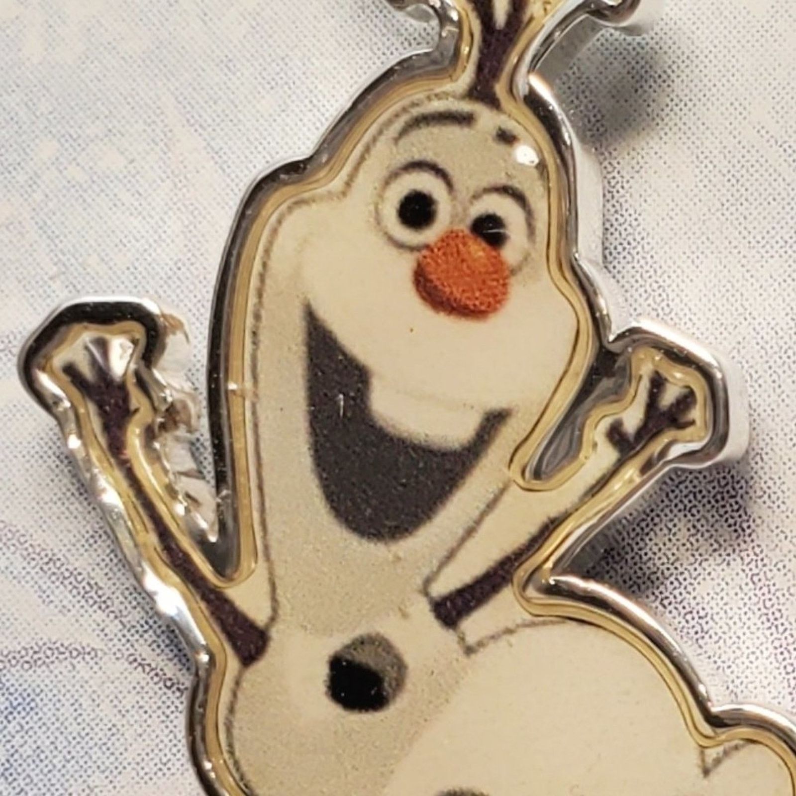 Disney Disney Frozen Olaf Fine Silver Plated Necklace NIP Size ONE SIZE - 3 Thumbnail