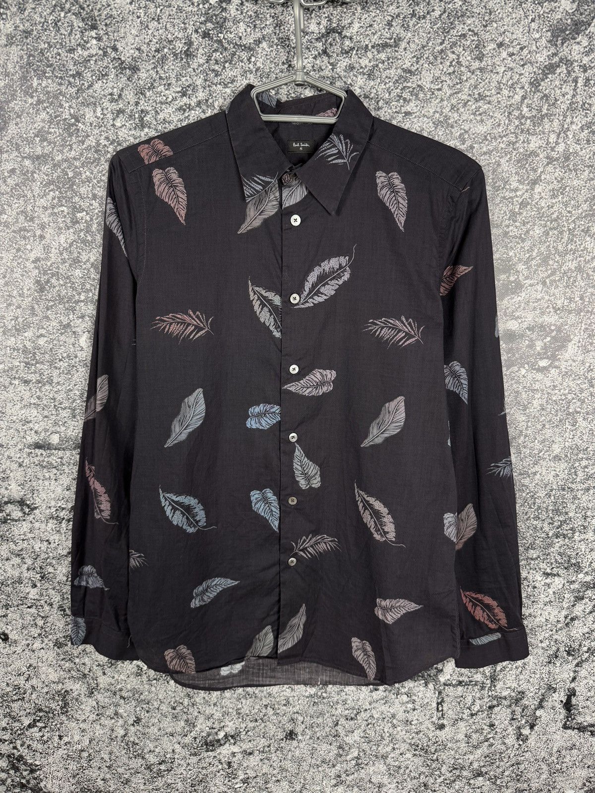 Paul Smith Paul Smith Long Sleeve Shirt Button Up Leaf Print Size S Size US S / EU 44-46 / 1 - 1 Thumbnail