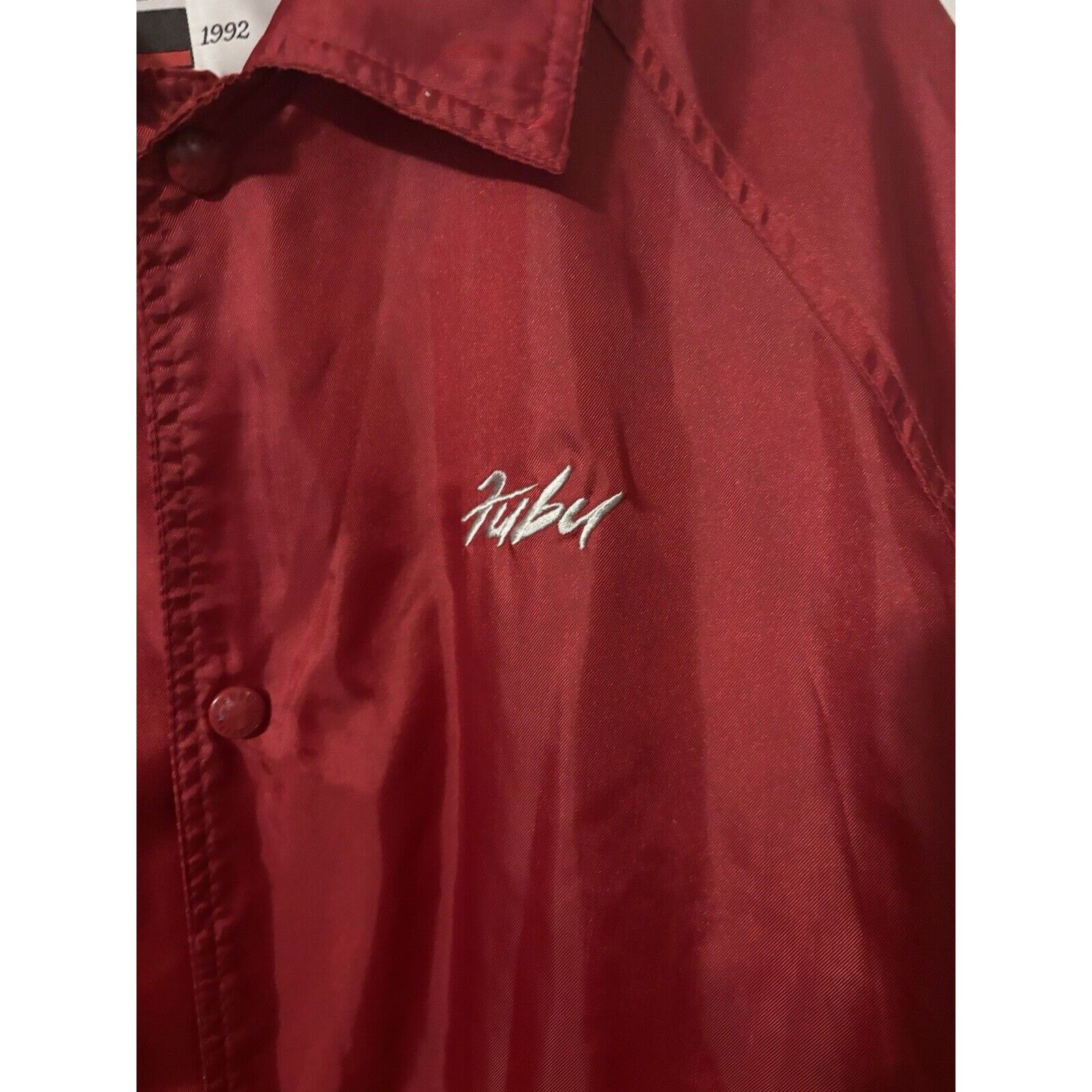 Other Vintage y2k rare Fubu Sport Red Windbreaker Size Large Size US L / EU 52-54 / 3 - 6 Thumbnail