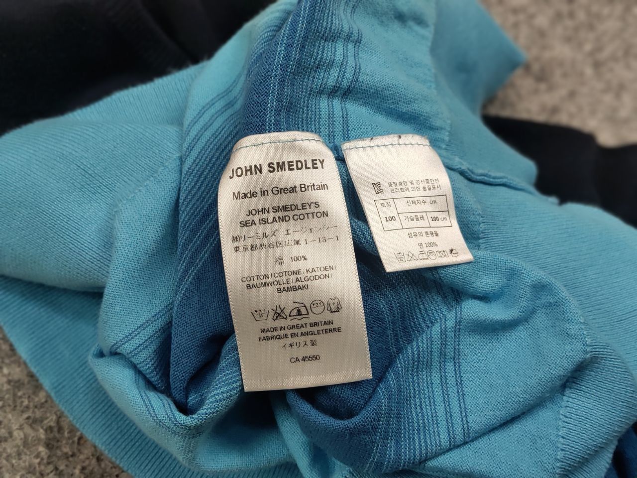 John Smedley John Smedley Classic Cotton Long sleeve Light Sweater Size US S / EU 44-46 / 1 - 16 Thumbnail