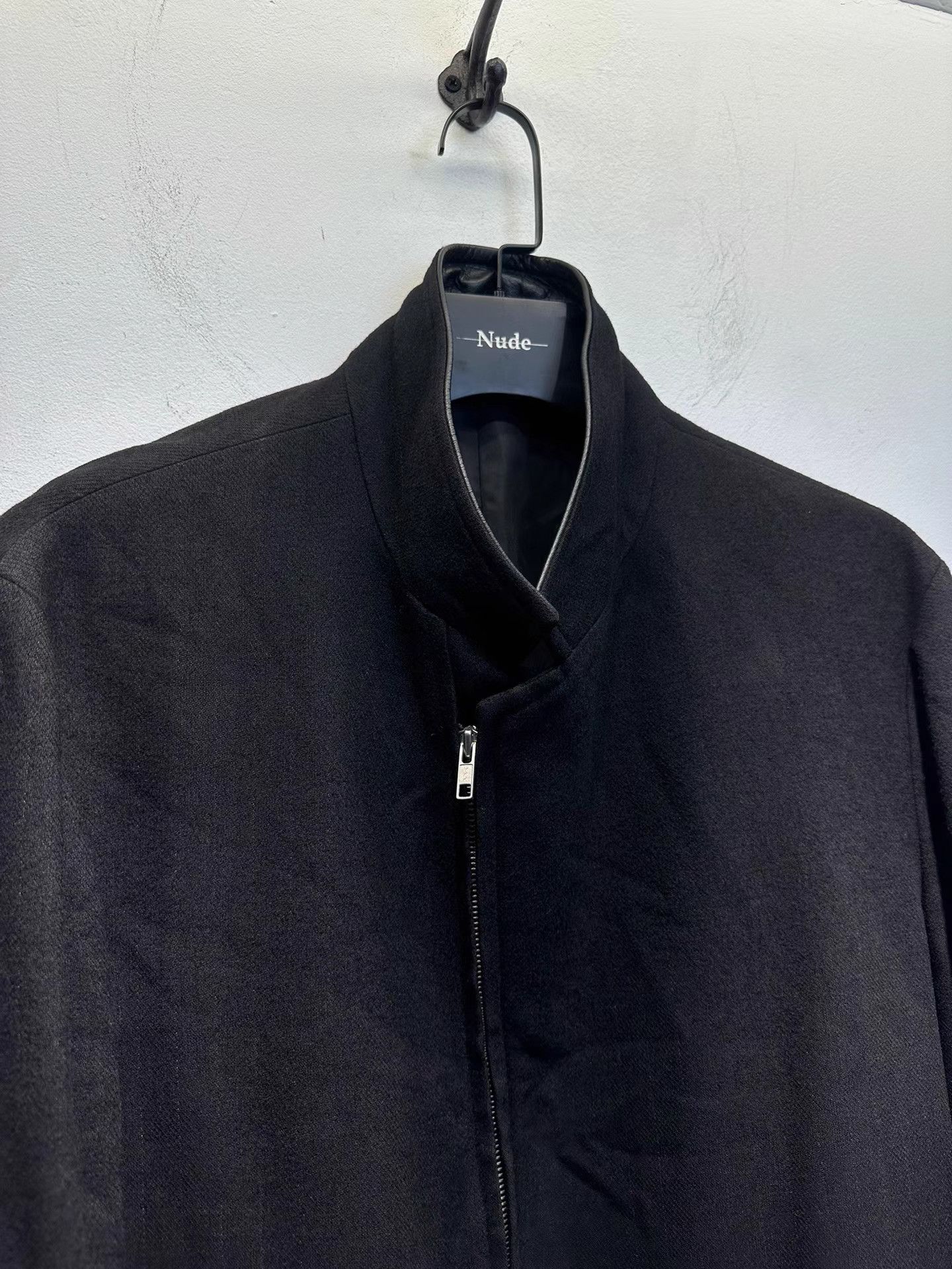 Yohji Yamamoto yohji yamamoto y's for men Leather Trim Zip Blazer K20 Size US L / EU 52-54 / 3 - 4 Thumbnail