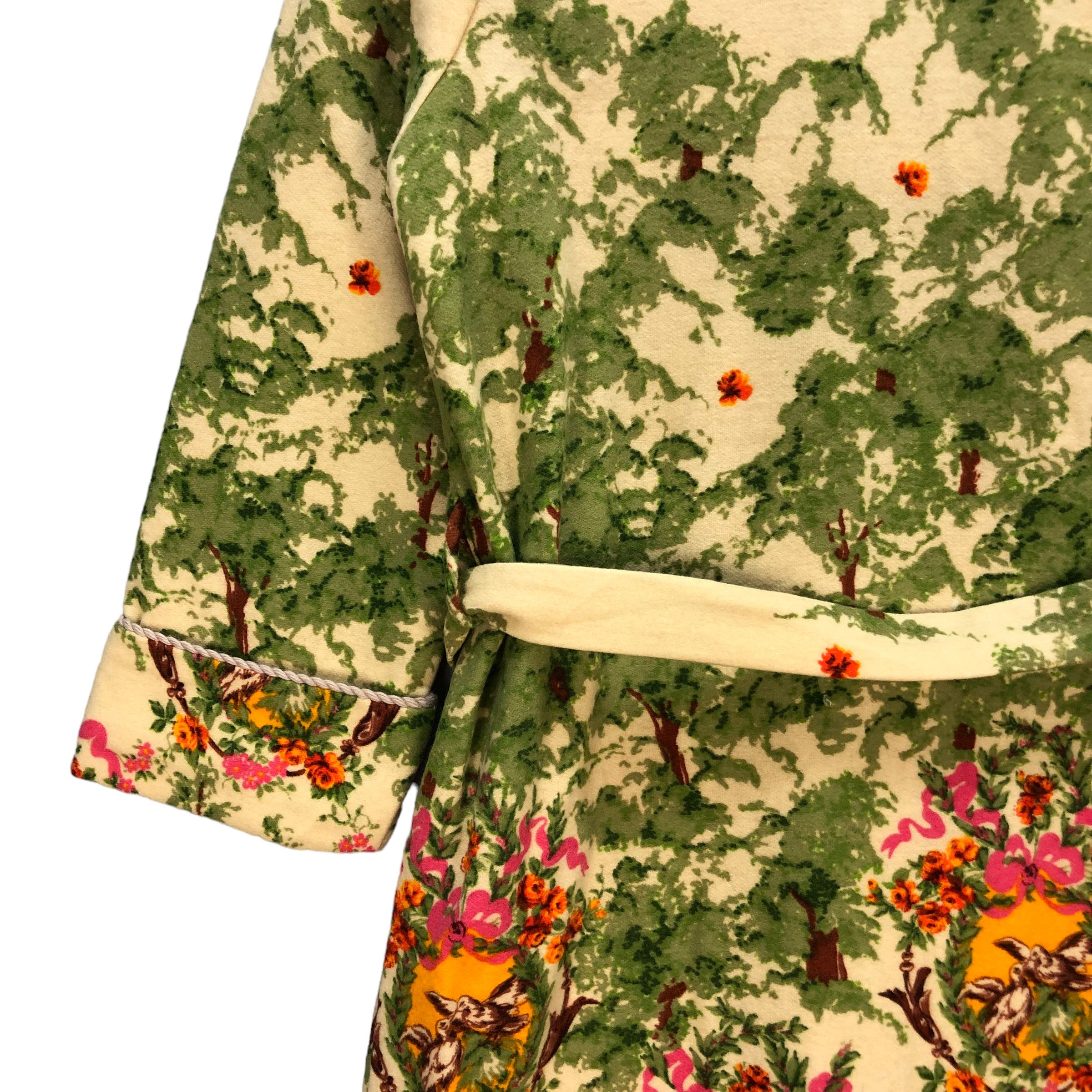 Japanese Brand VINTAGE JAPAN TRADITIONAL FLORAL FULLPRINT ROBES #7368-135 Size M / US 6-8 / IT 42-44 - 12 Thumbnail